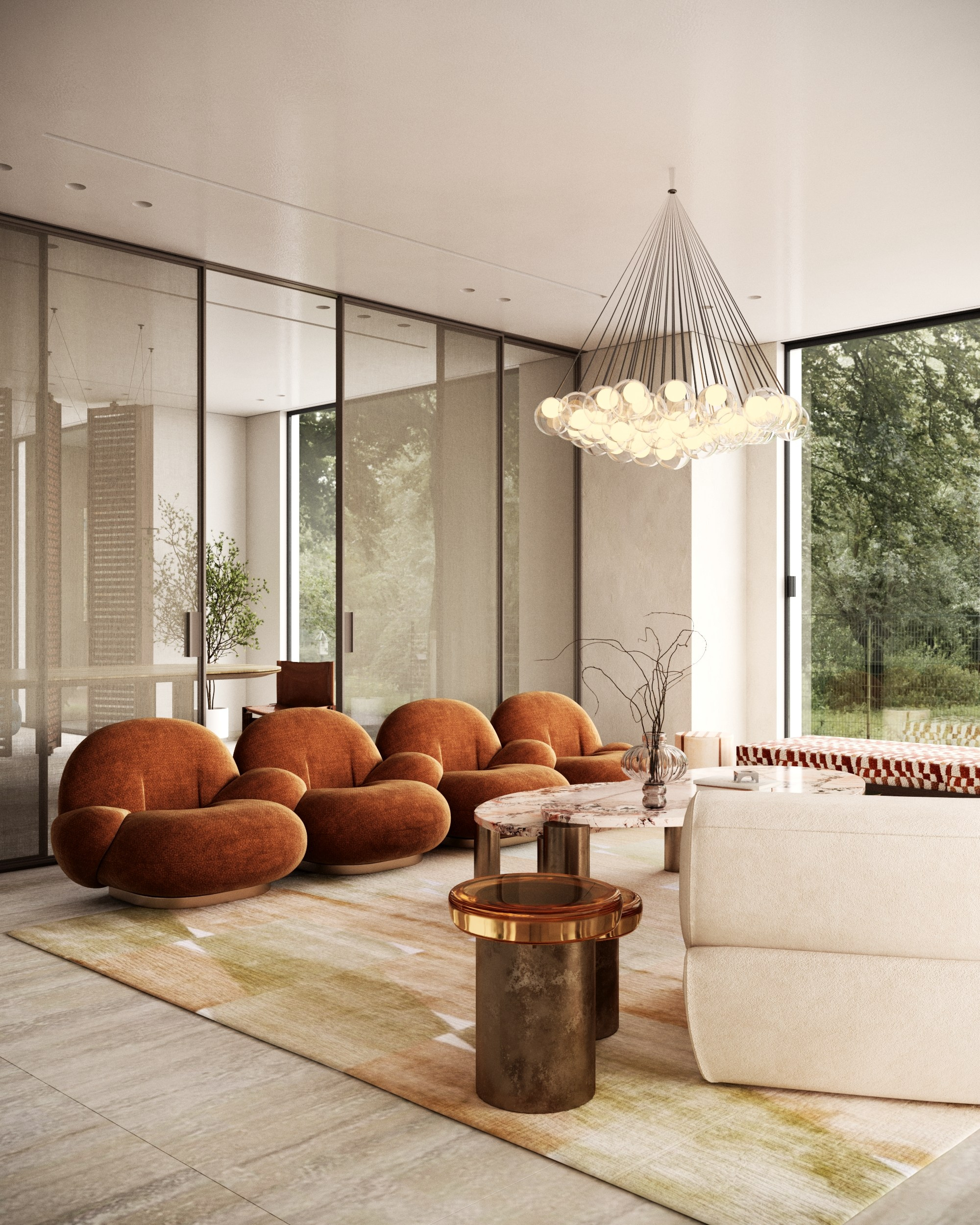 Jumeirah Islands Villa / C’est Ici. Interior designer / visualizer Lisa Oputina