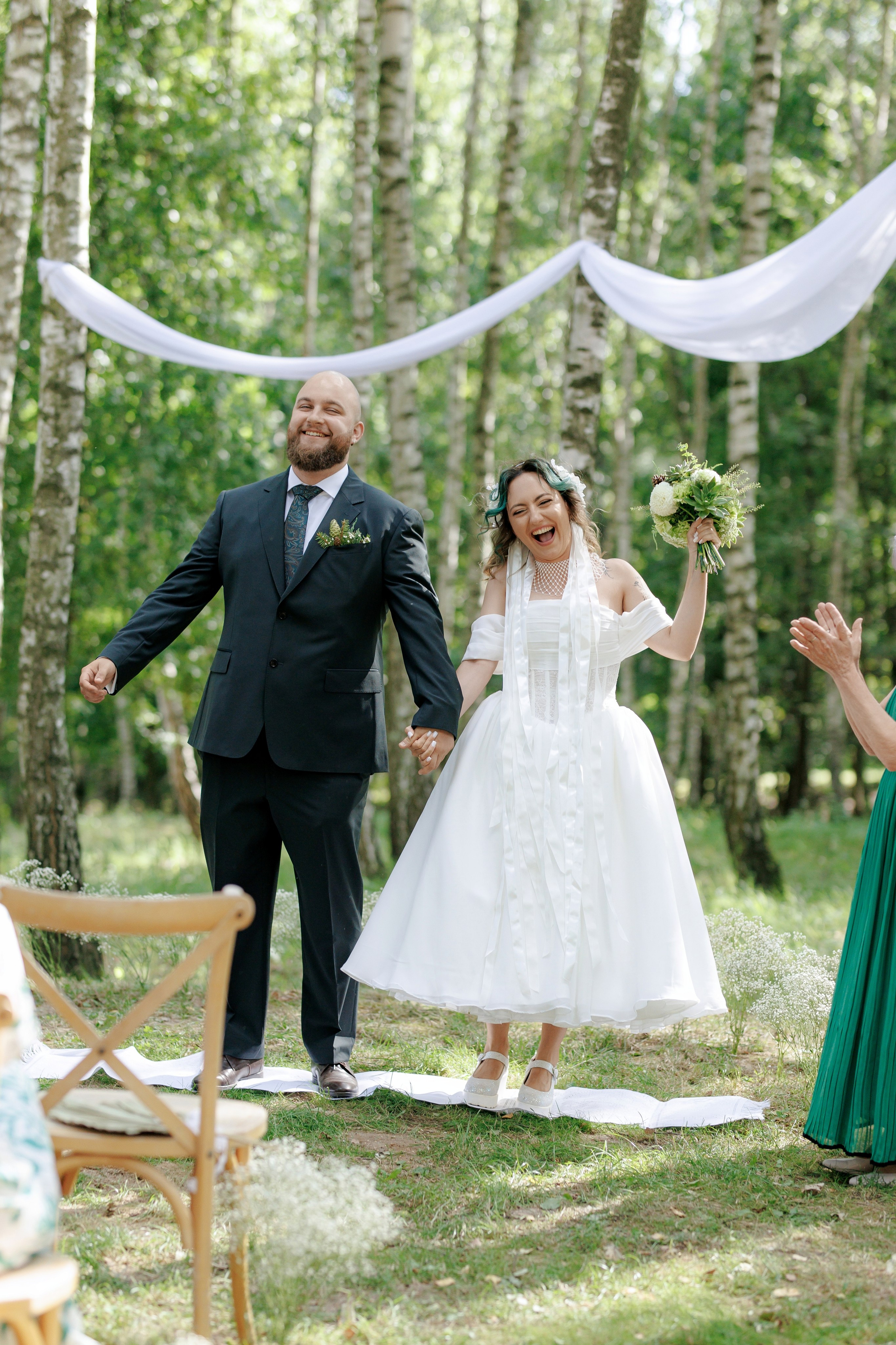 Janina & Wladek. Dworzyszcze Wola. 23.07.2025. Fotograf ślubny i rodzinny w Krakowie Yana Klymova