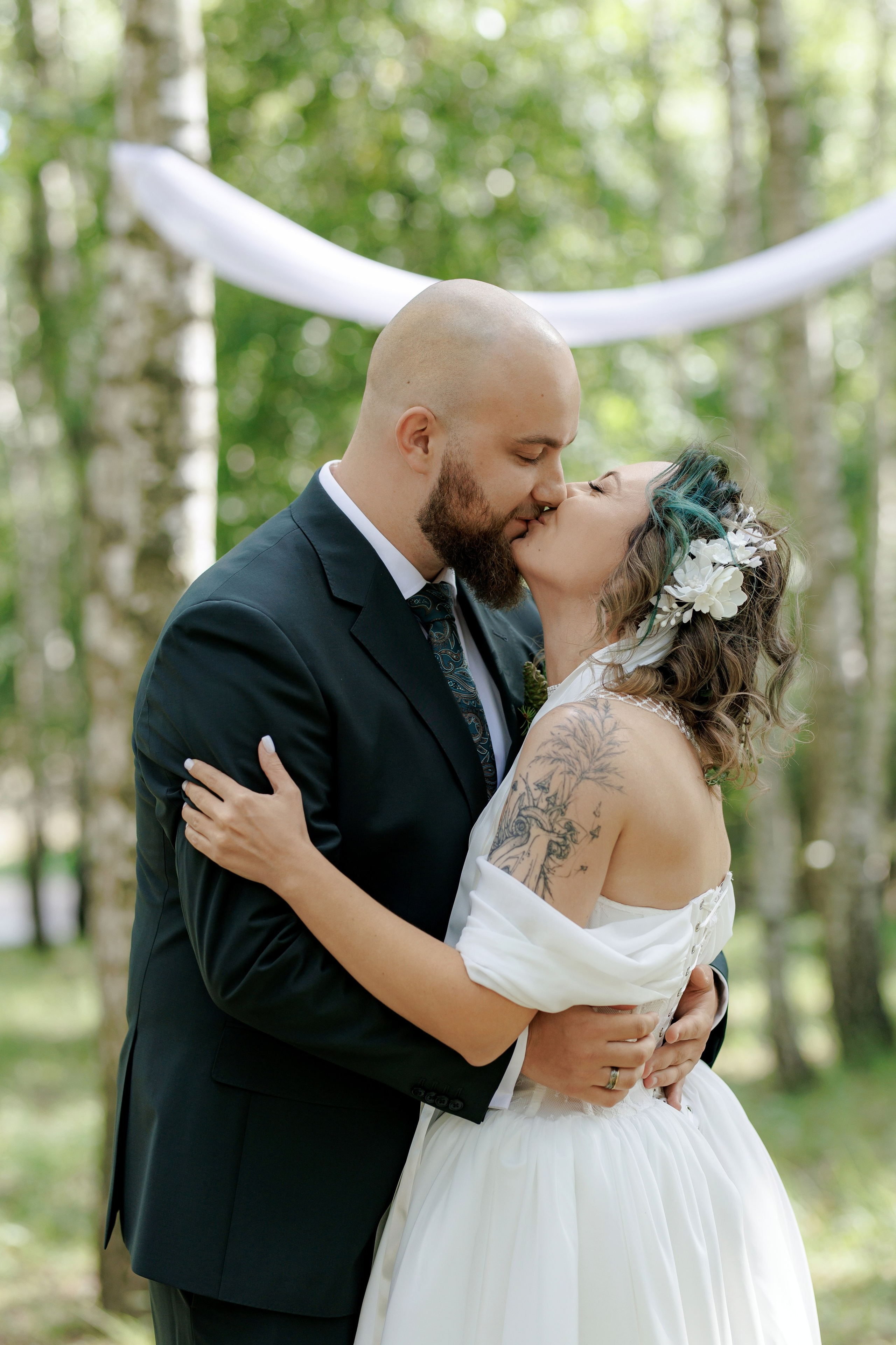 Janina & Wladek. Dworzyszcze Wola. 23.07.2025. Fotograf ślubny i rodzinny w Krakowie Yana Klymova