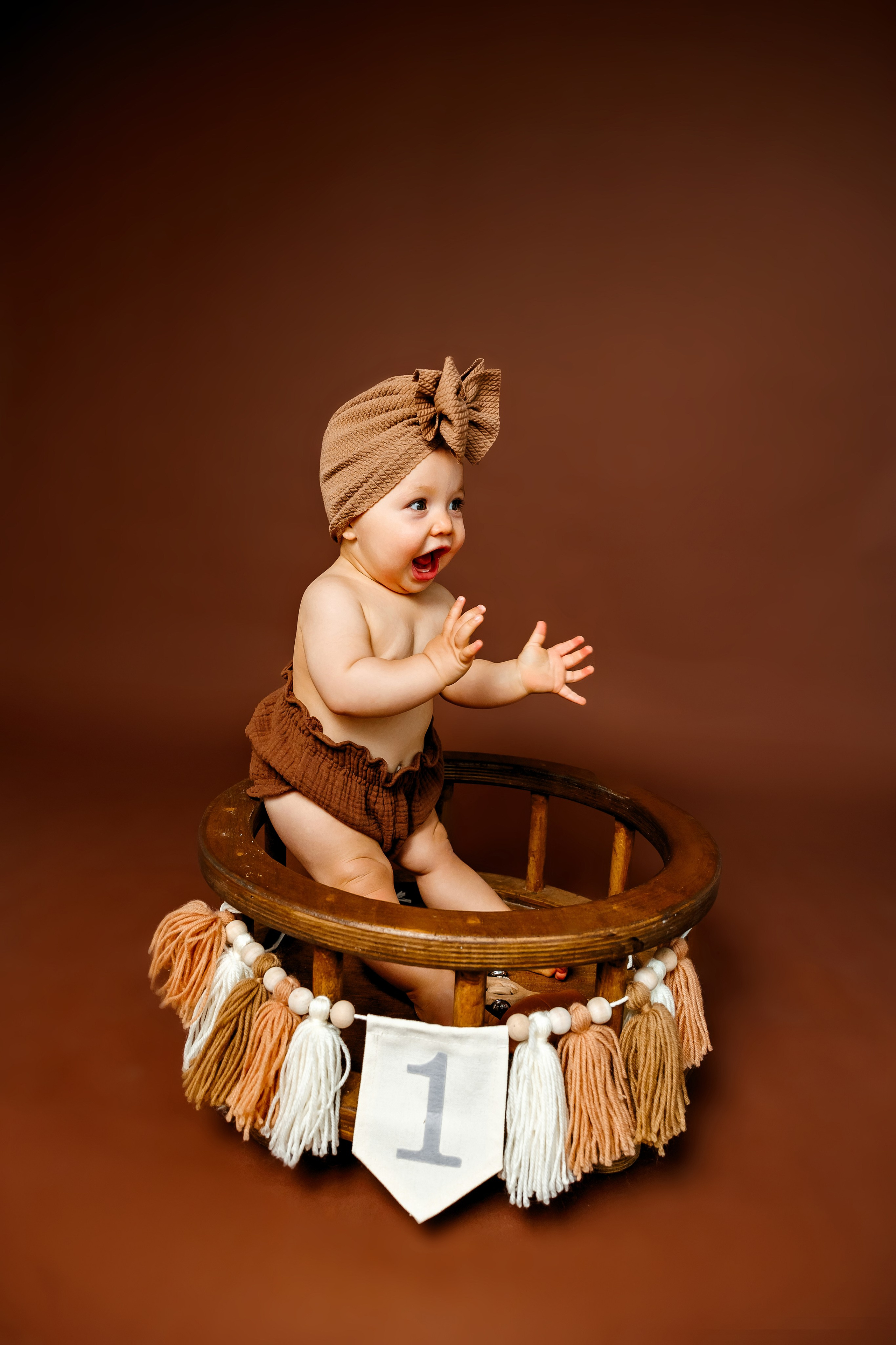 Фотосесия за първа годинка. Фотограф Ирина Йотова