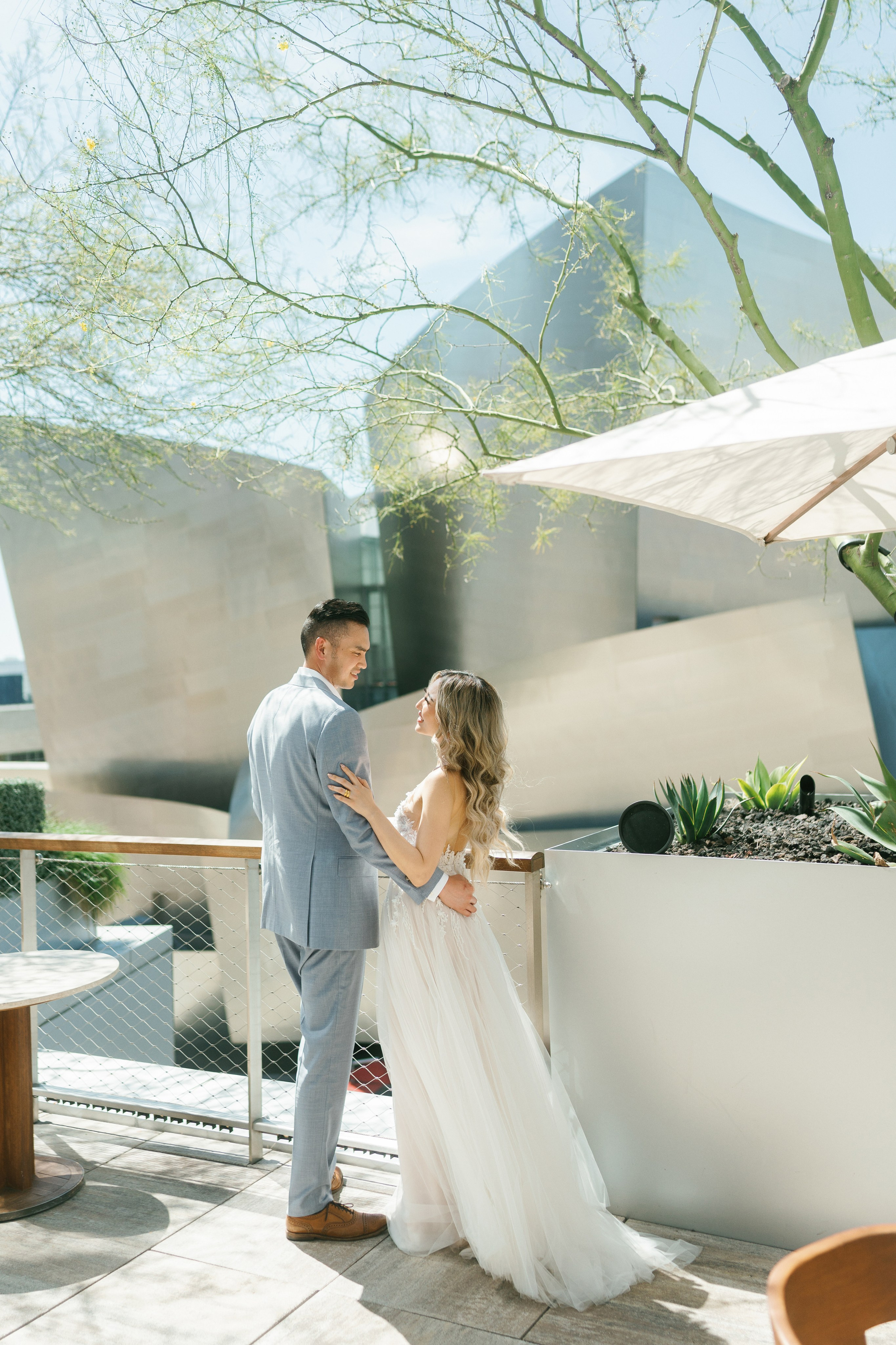 Wedding at Conrad Hotel Los Angeles. Wedding Photography & Videography Team in California, Los Angeles, San Francisco, San Diego and Travel