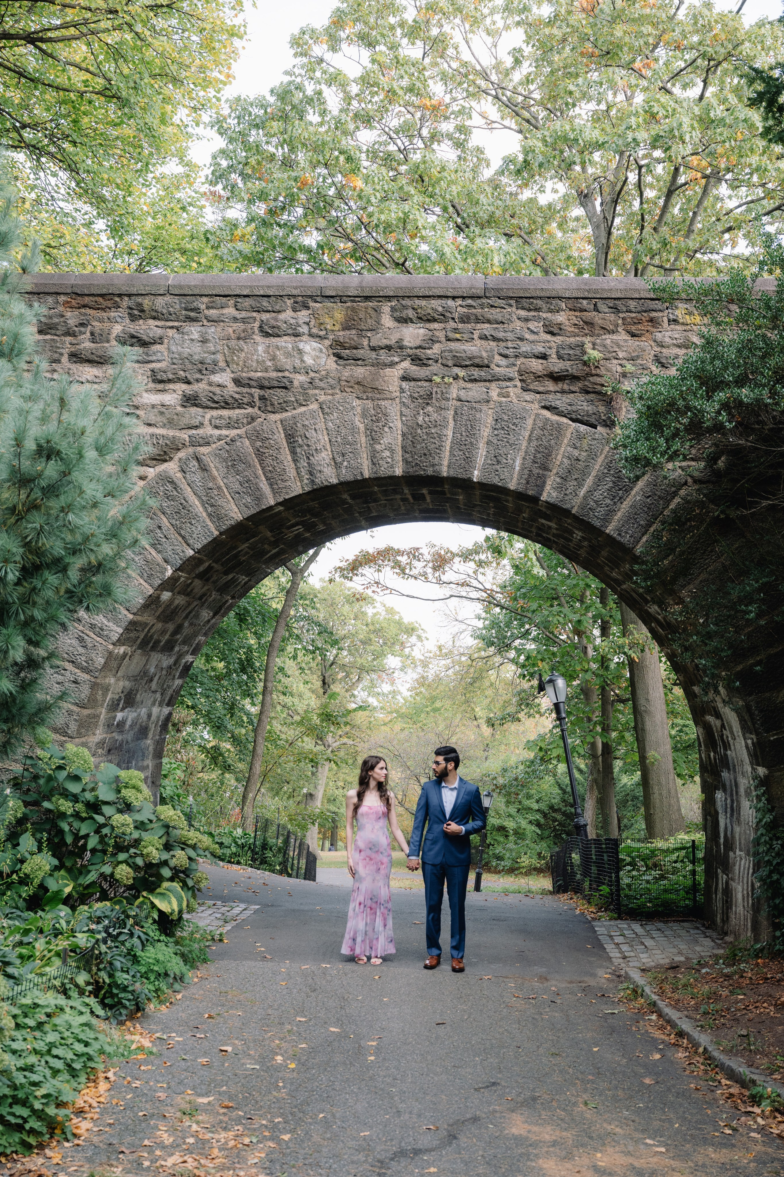 Aashay & Kimberly — Engagement Photoshoot at The Cloisters, Fort Tryon Park