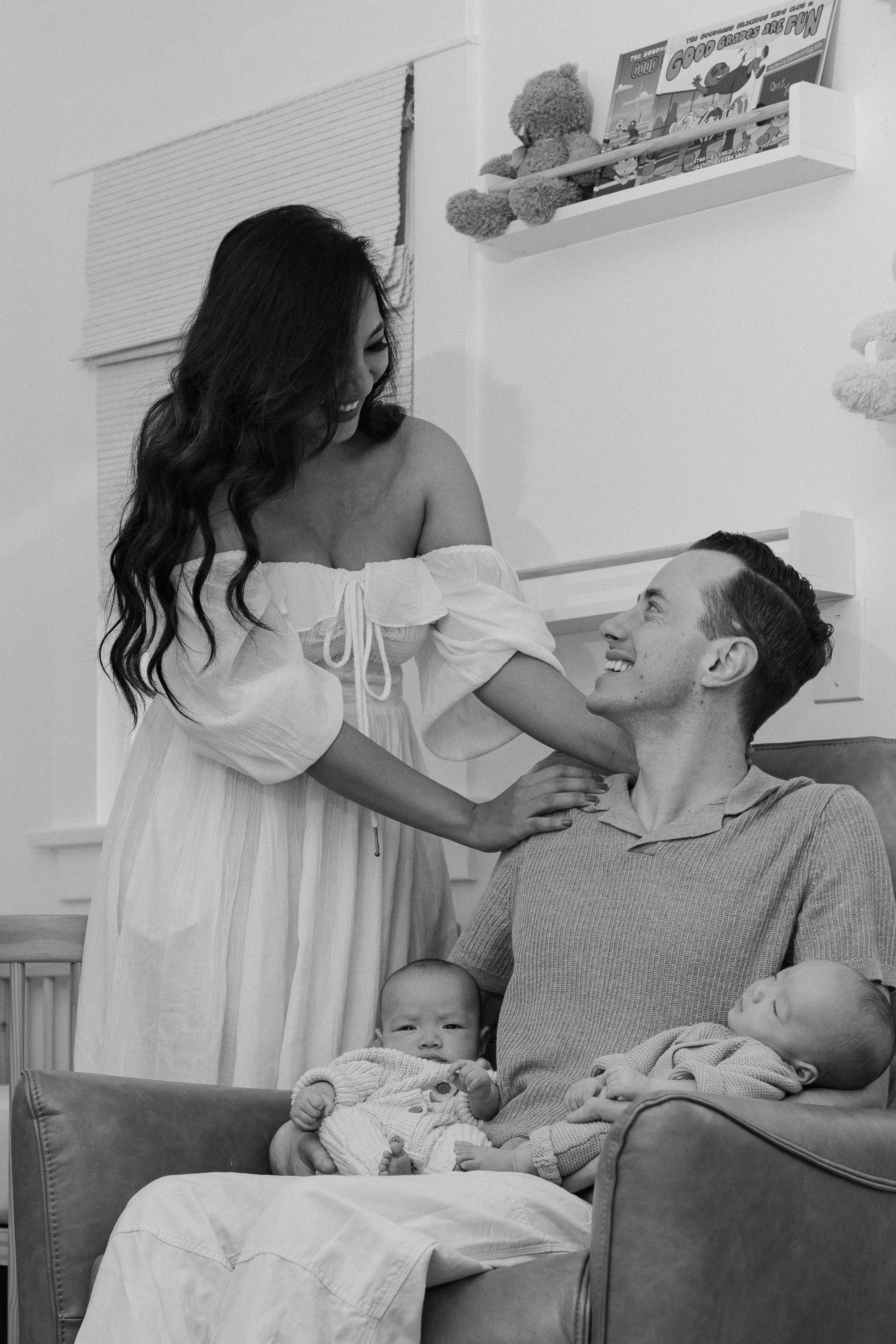 Twin Boys. 3 Month of Love. Portrait, family, maternity & wedding photography & videography in SoCal Kseni Vibe