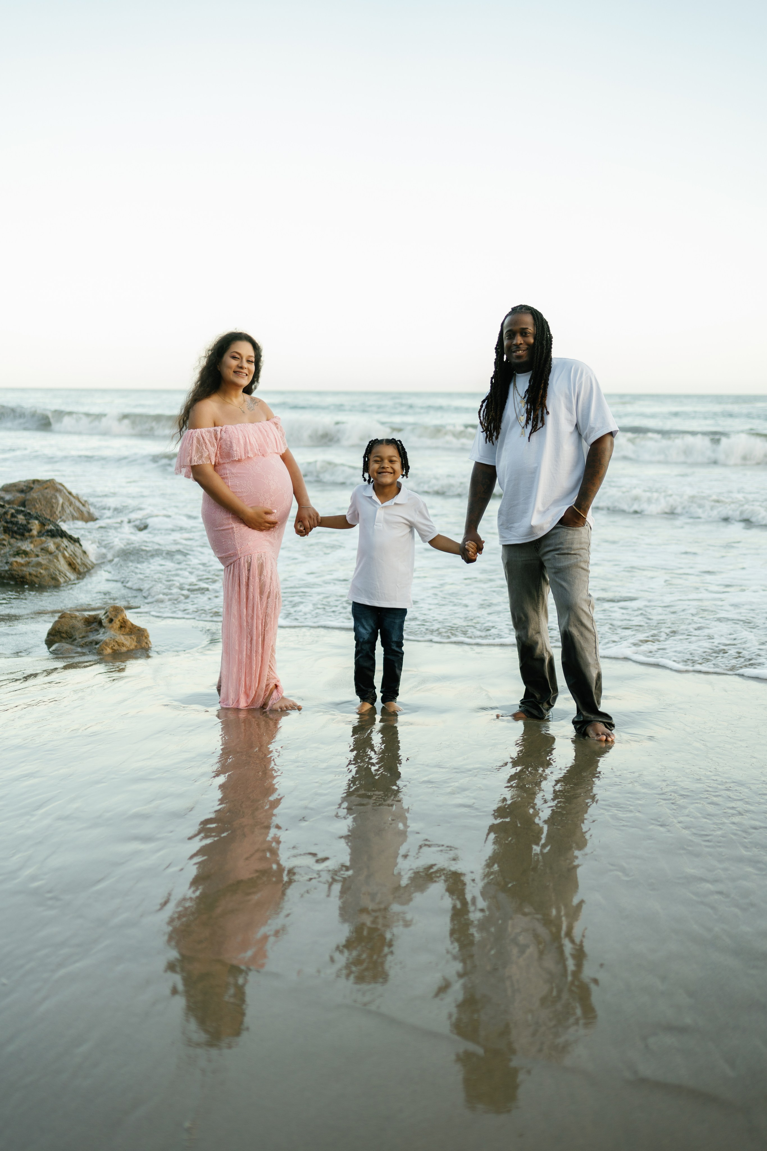 El Matador Beach Maternity Session. Wedding Photography & Videography Team in California, Los Angeles, San Francisco, San Diego and Travel