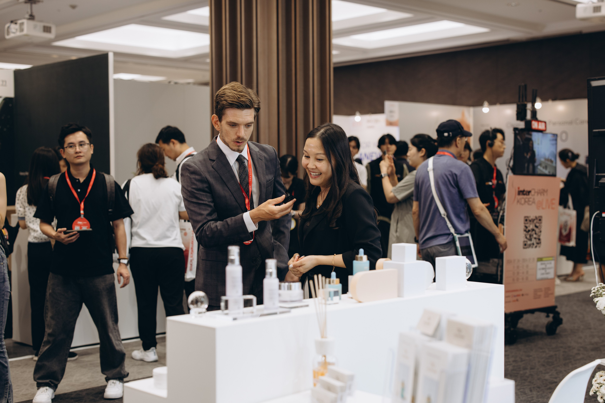 Inter charm Korea 2024 (ELSYM8). Portrait photographer in South Korea Olga Lian