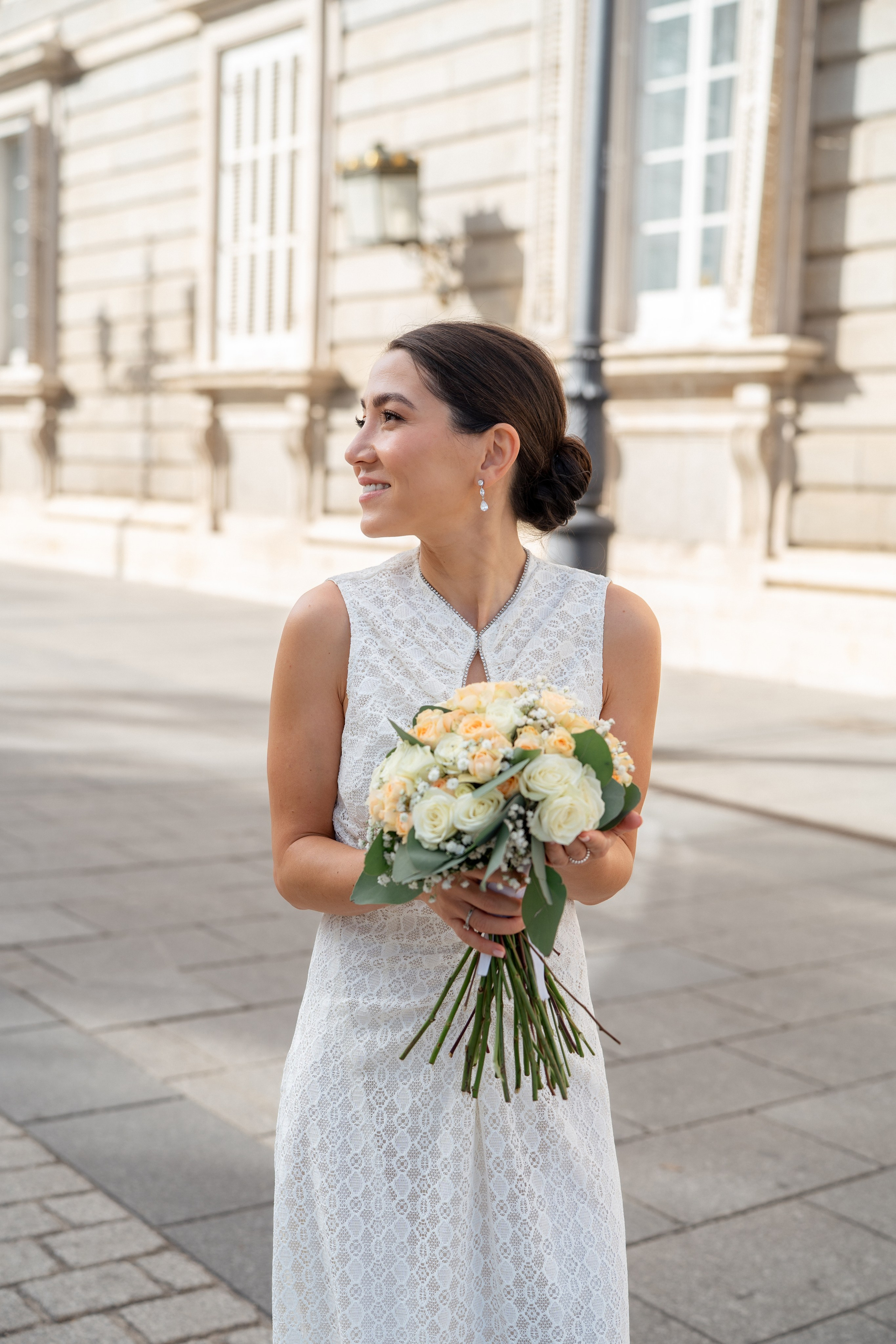 Elopement photoshoot in Madrid city centre. Fotógrafo en Madrid, España. Alyona Belyaninova