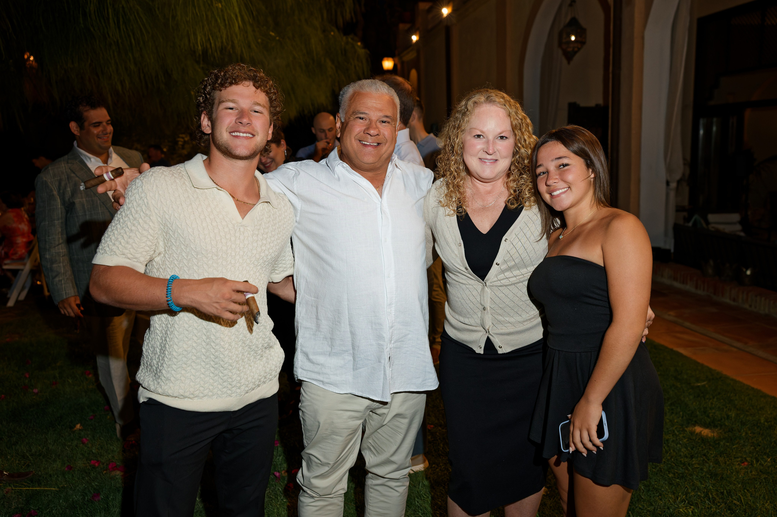 Welcome dinner of Gracie & Joe at Gran Villa Rosa