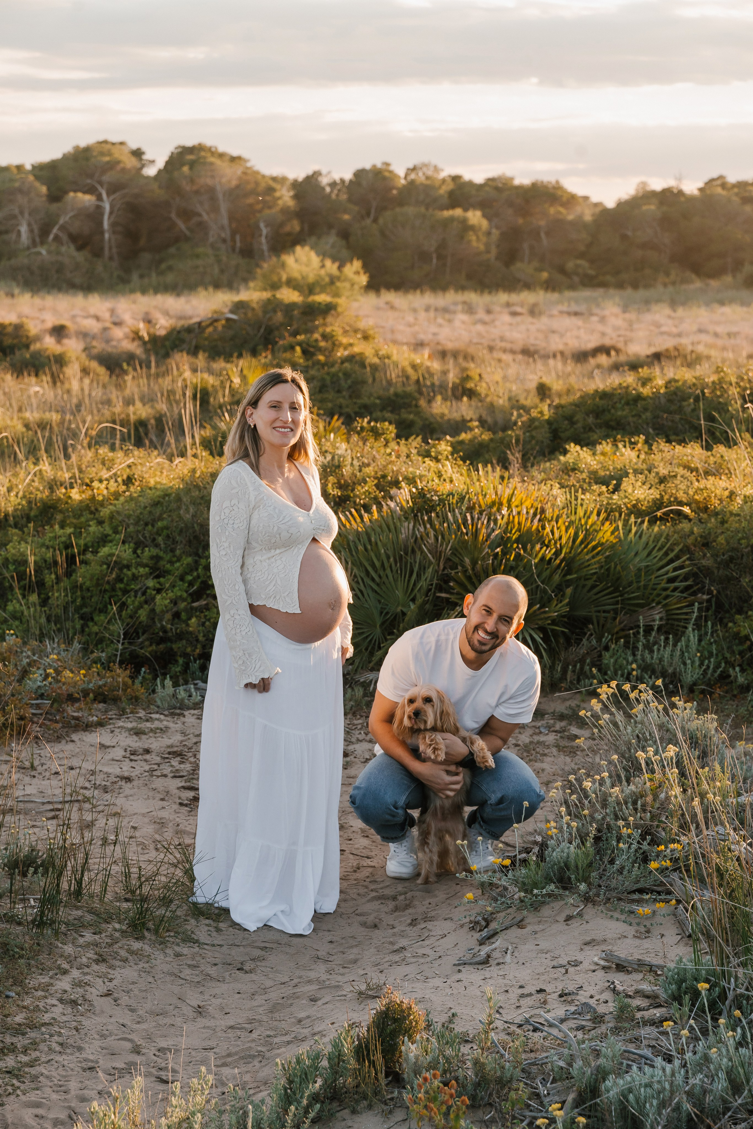 Pilar, Javi y perro Tonet. Фотограф в Валенсии, Испания Надежда Балаховская