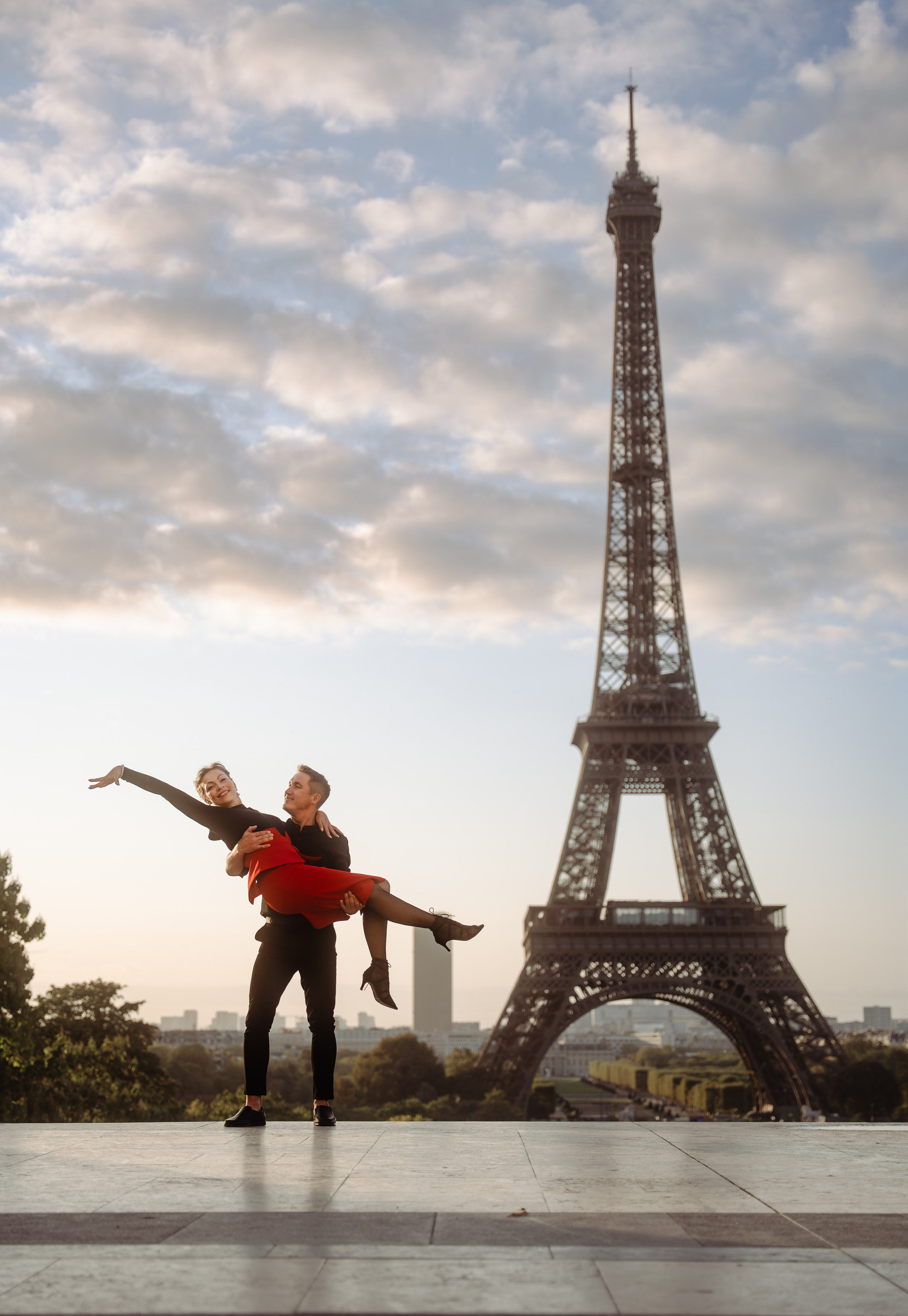 Полина и Павел в Париже. Paris photographer — Polina Osipova