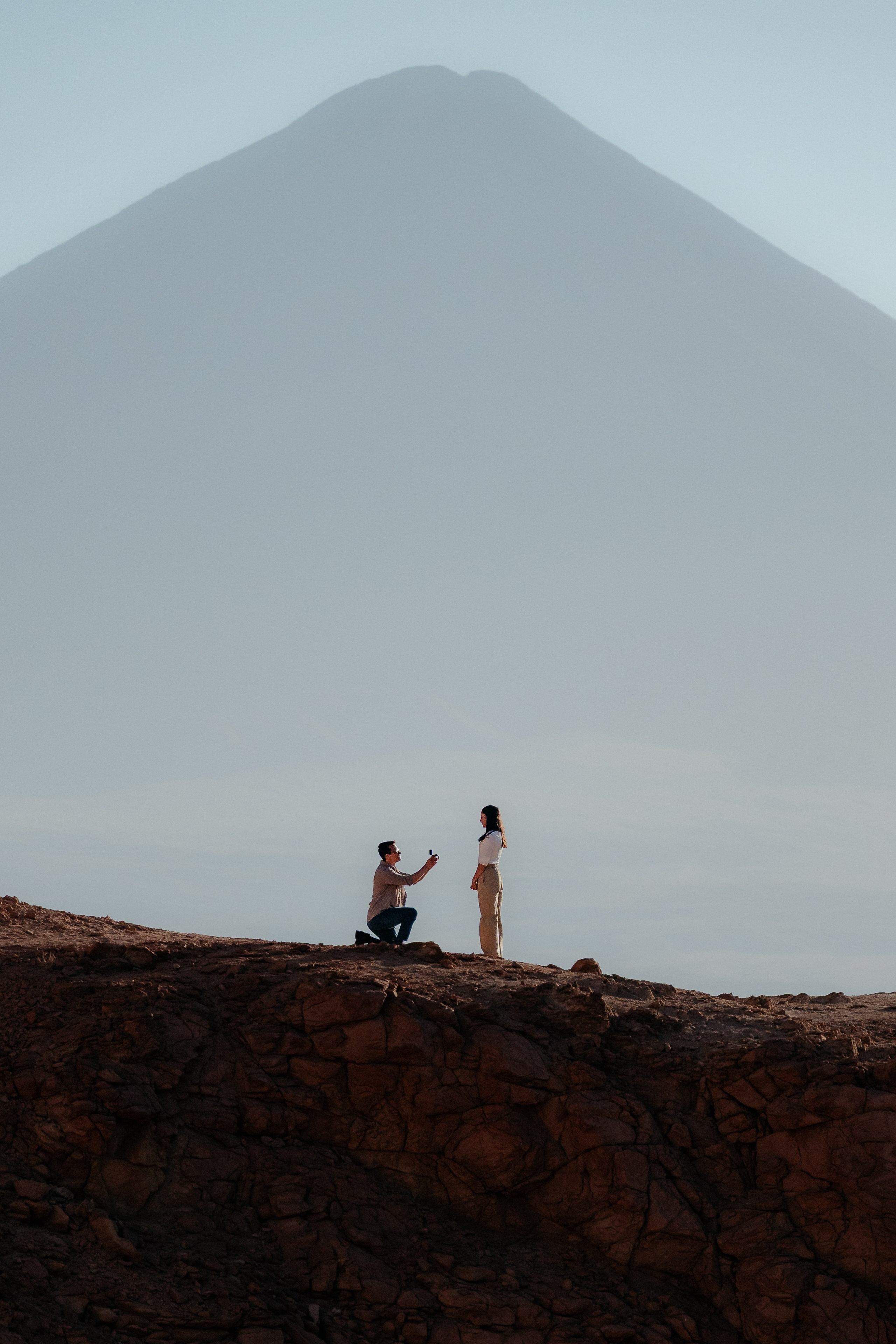 Sessão casual no Vale dos Cogumelos. Fotógrafo em San Pedro de Atacama