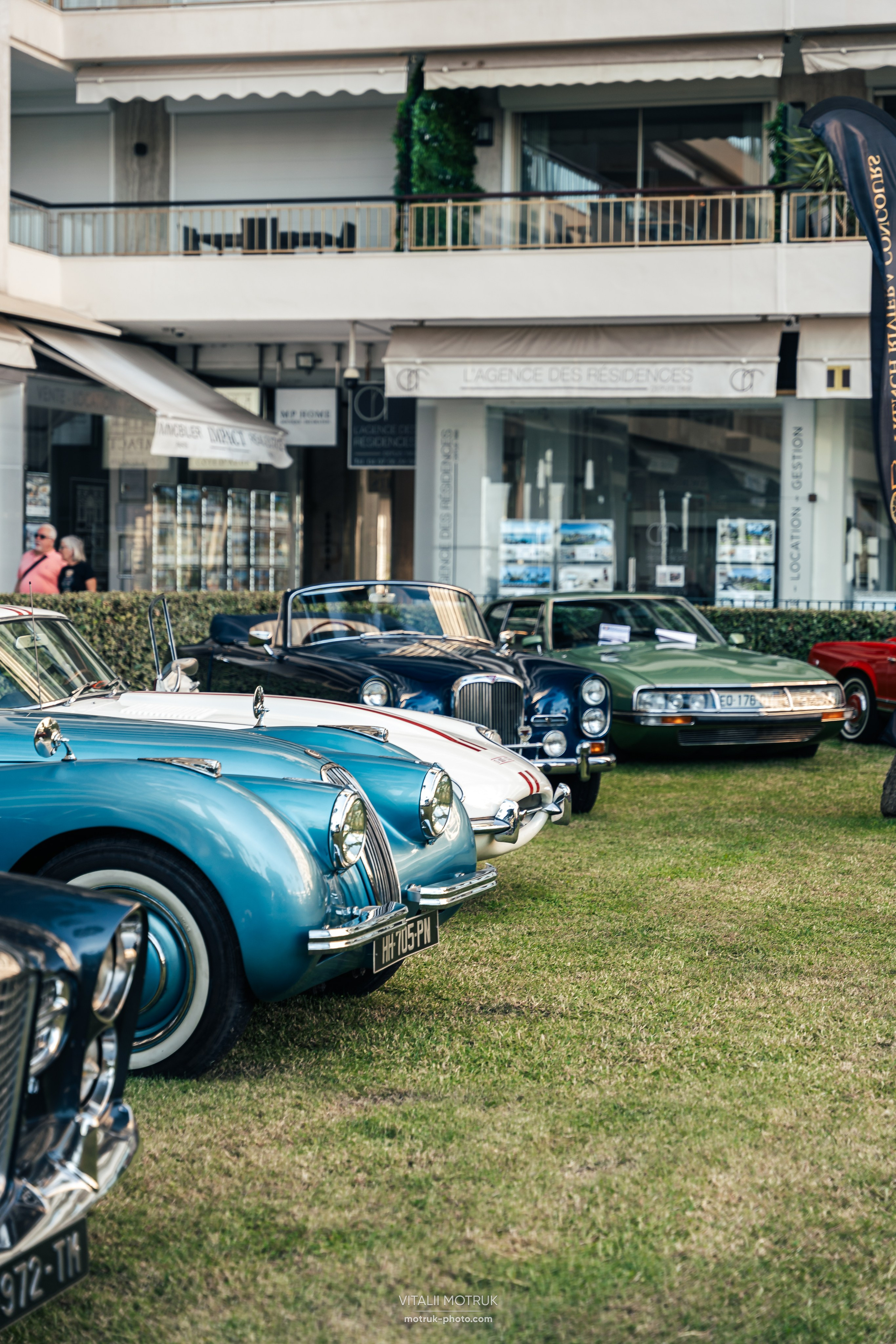 Cannes French Riviera Concours. Photographe de voitures à Paris — Vitalii Motruk