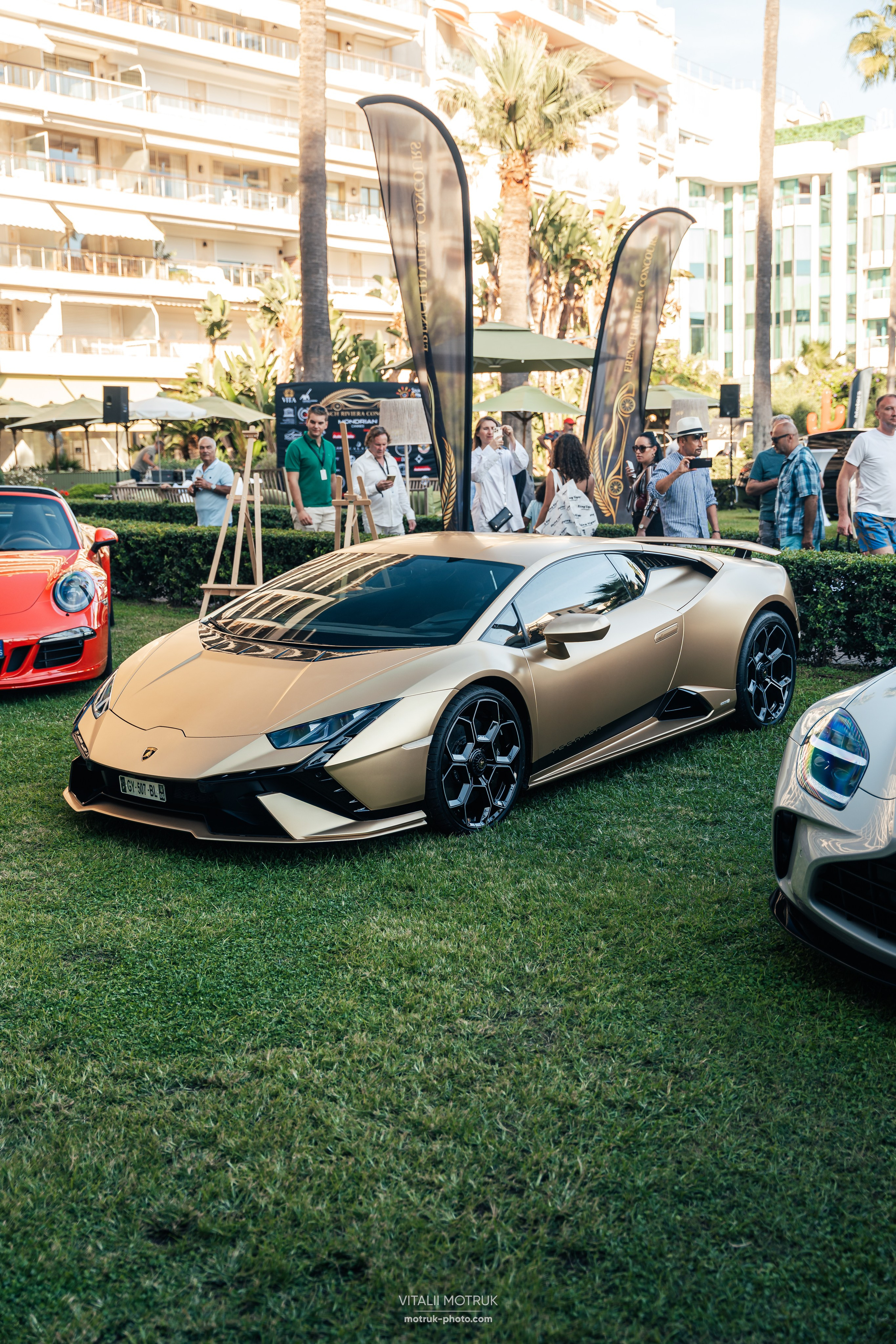 Cannes French Riviera Concours. Photographe de voitures à Paris — Vitalii Motruk