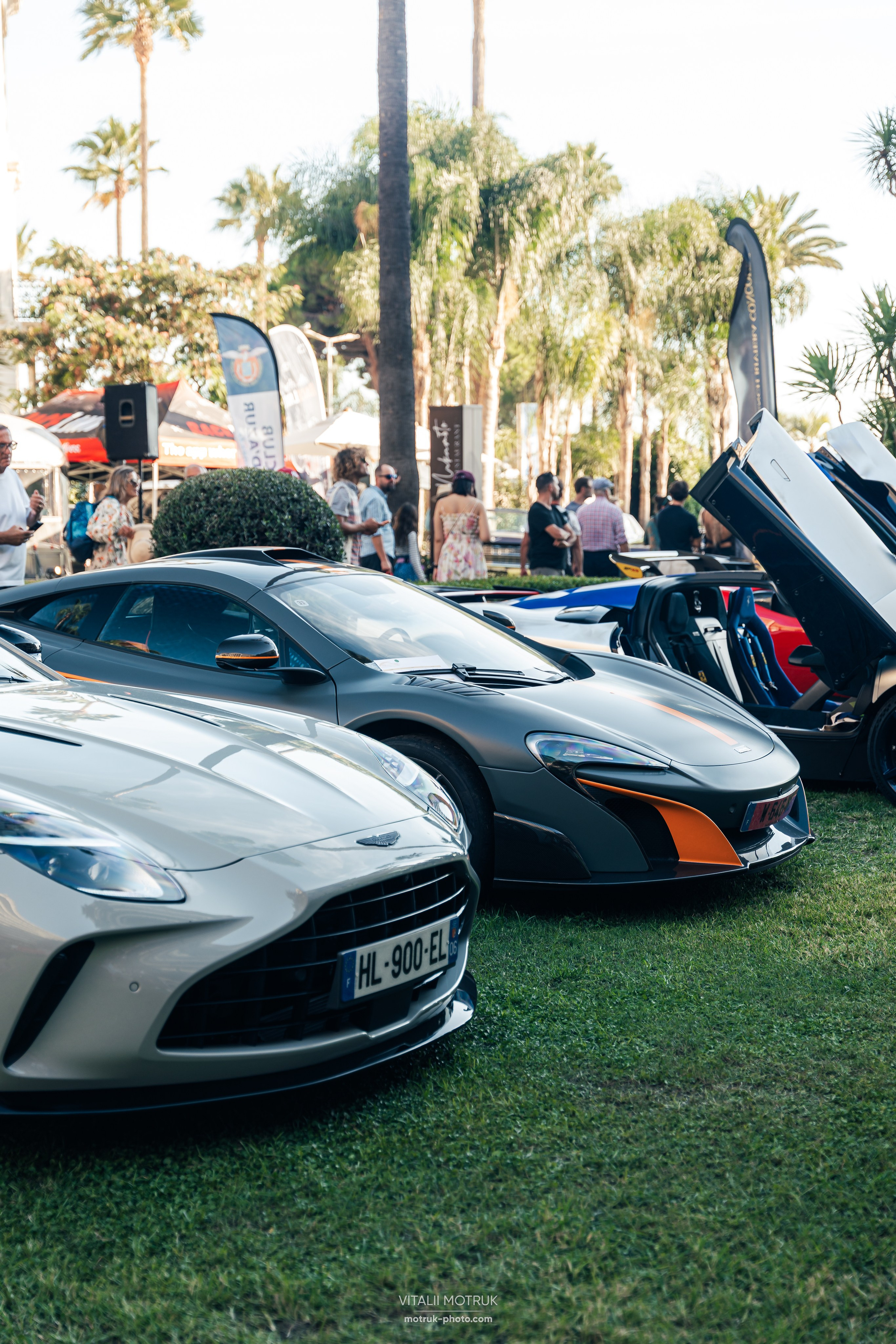 Cannes French Riviera Concours. Photographe de voitures à Paris — Vitalii Motruk