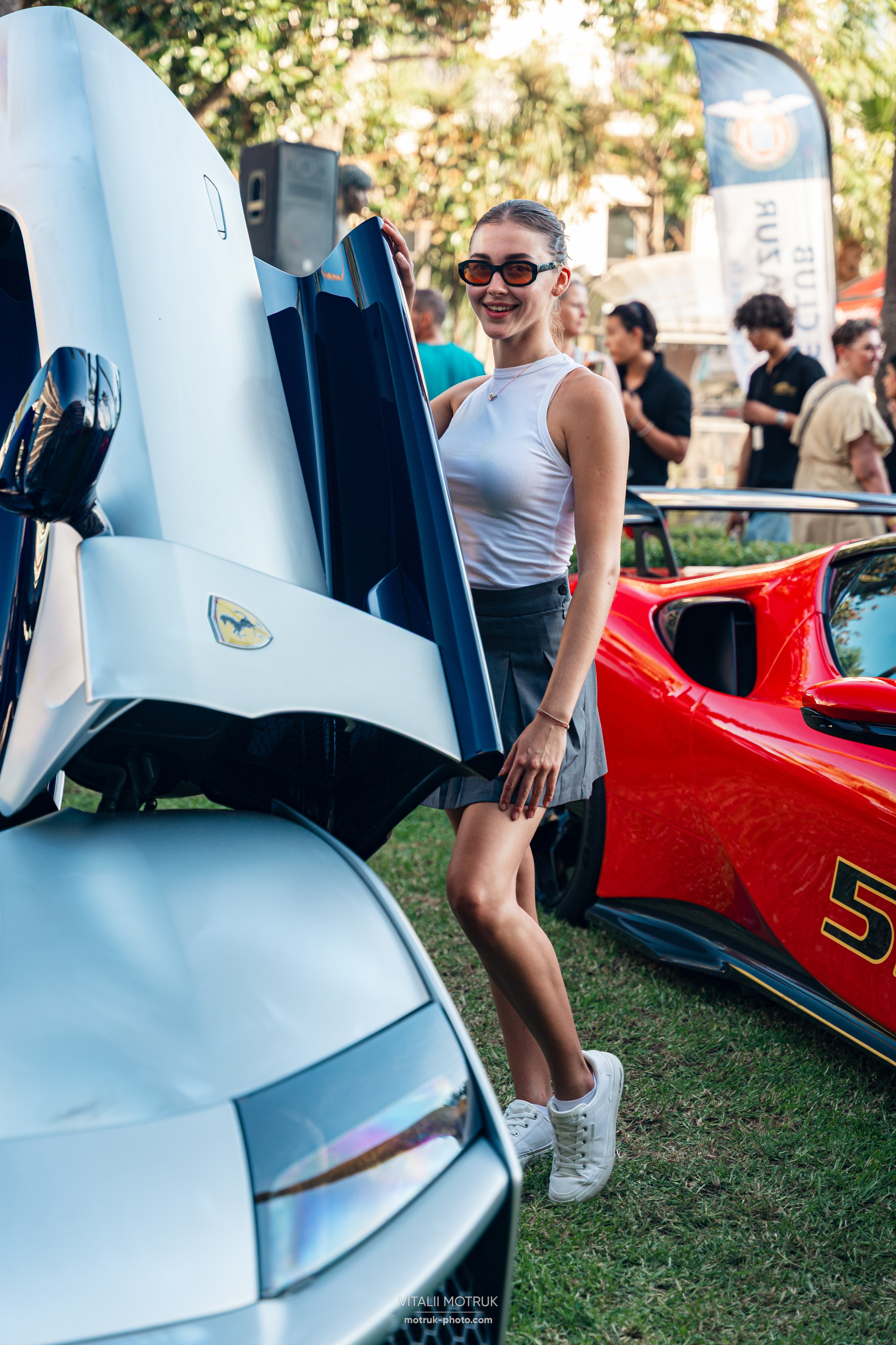 Cannes French Riviera Concours. Photographe de voitures à Paris — Vitalii Motruk