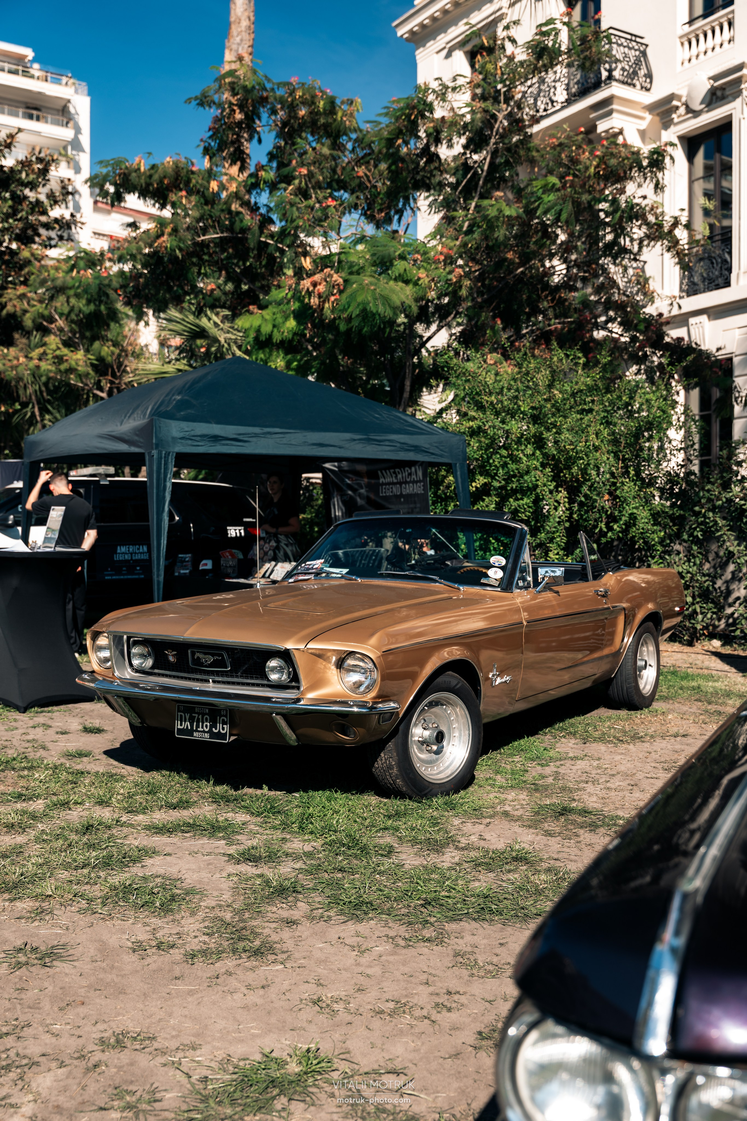 Cannes French Riviera Concours. Photographe de voitures à Paris — Vitalii Motruk