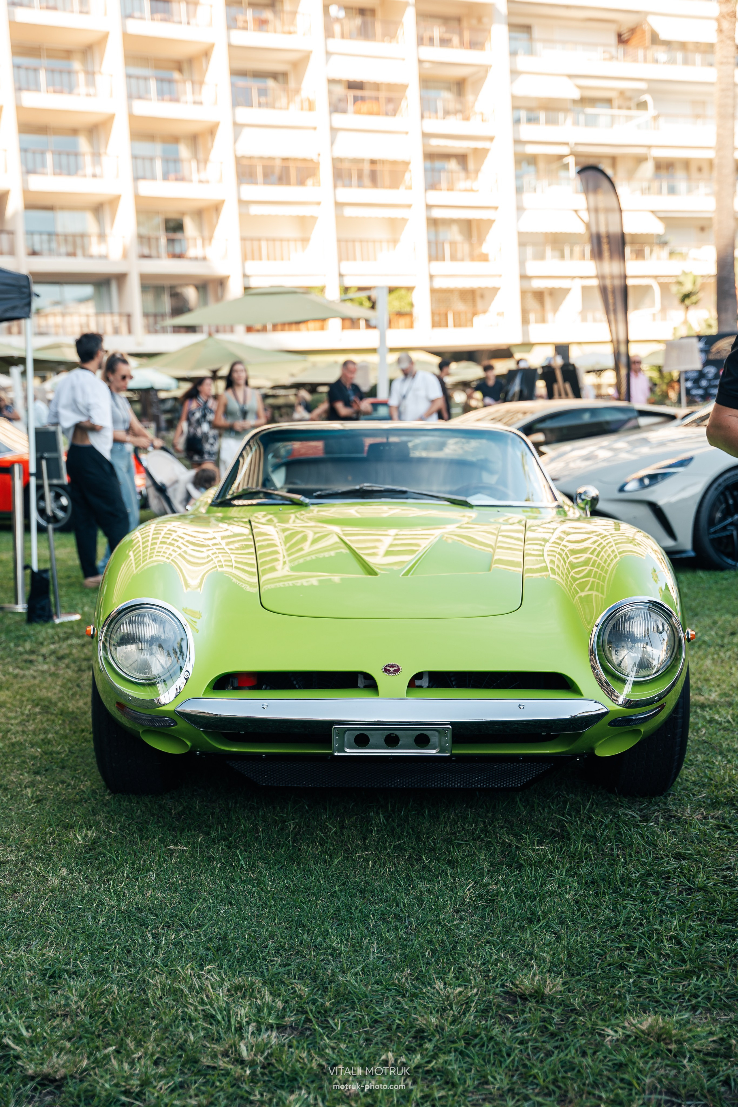 Cannes French Riviera Concours. Photographe de voitures à Paris — Vitalii Motruk