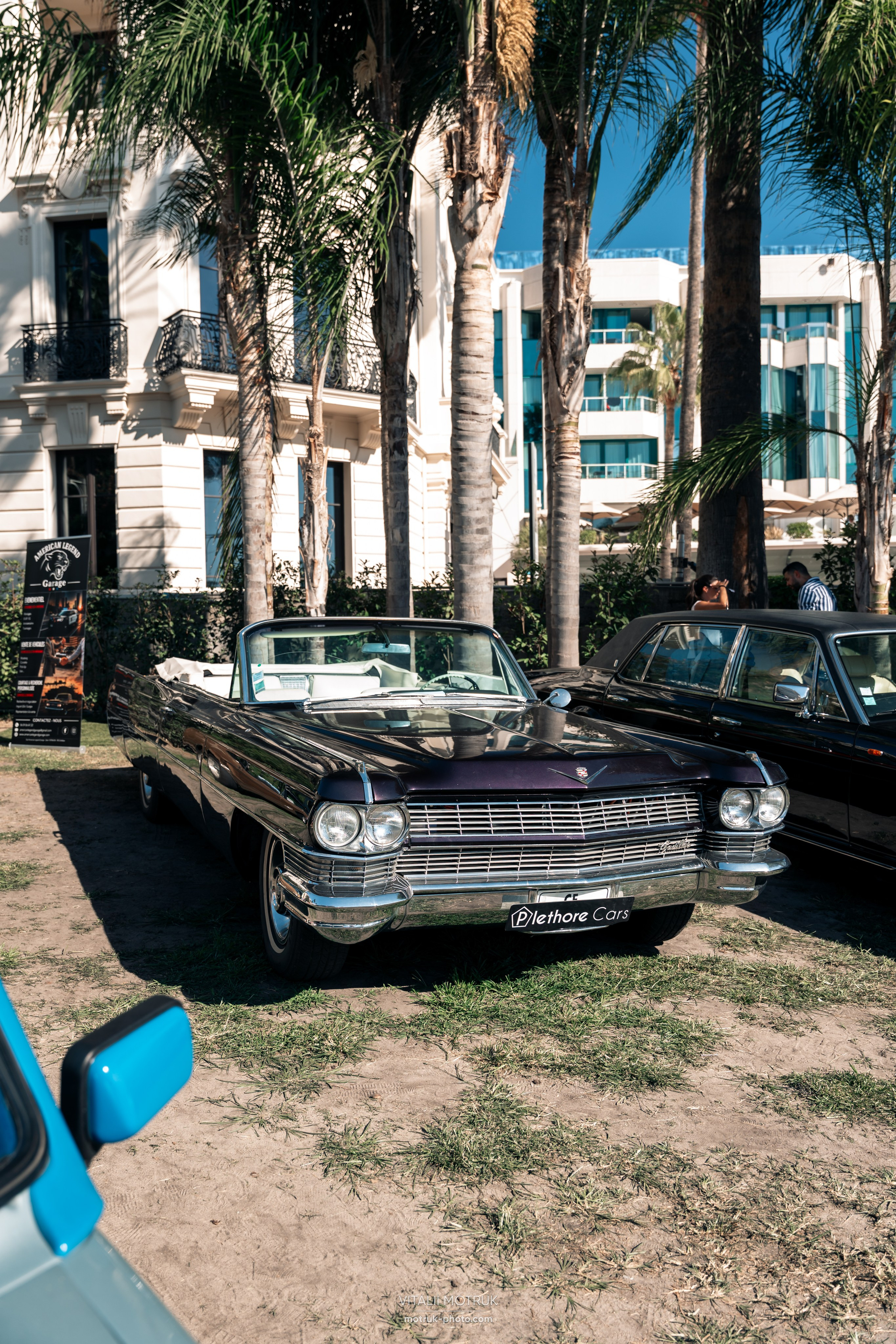 Cannes French Riviera Concours. Photographe de voitures à Paris — Vitalii Motruk
