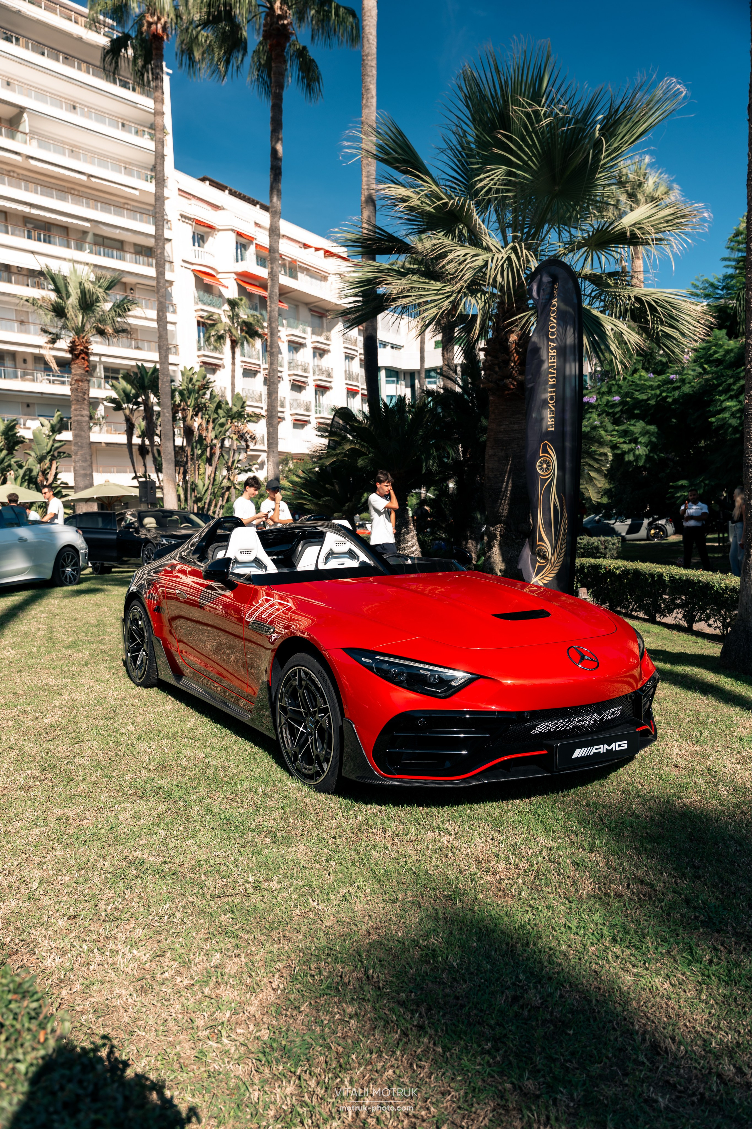 Cannes French Riviera Concours. Photographe de voitures à Paris — Vitalii Motruk