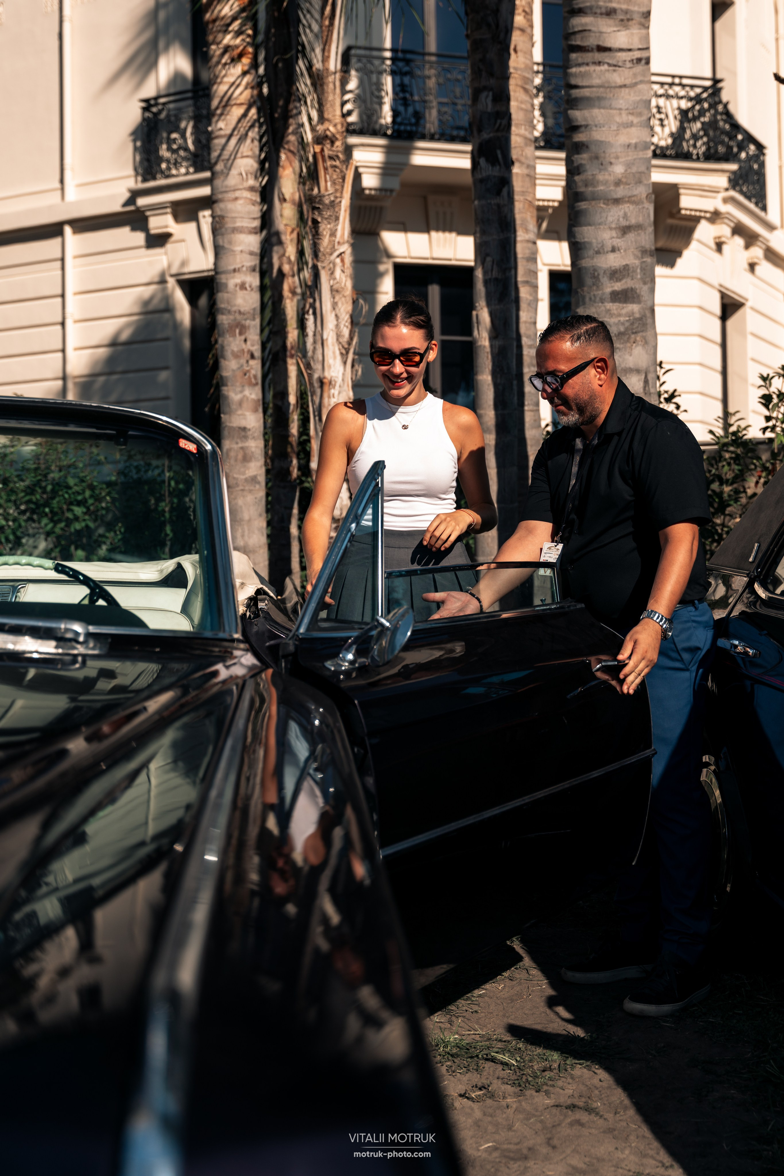 Cannes French Riviera Concours. Photographe de voitures à Paris — Vitalii Motruk