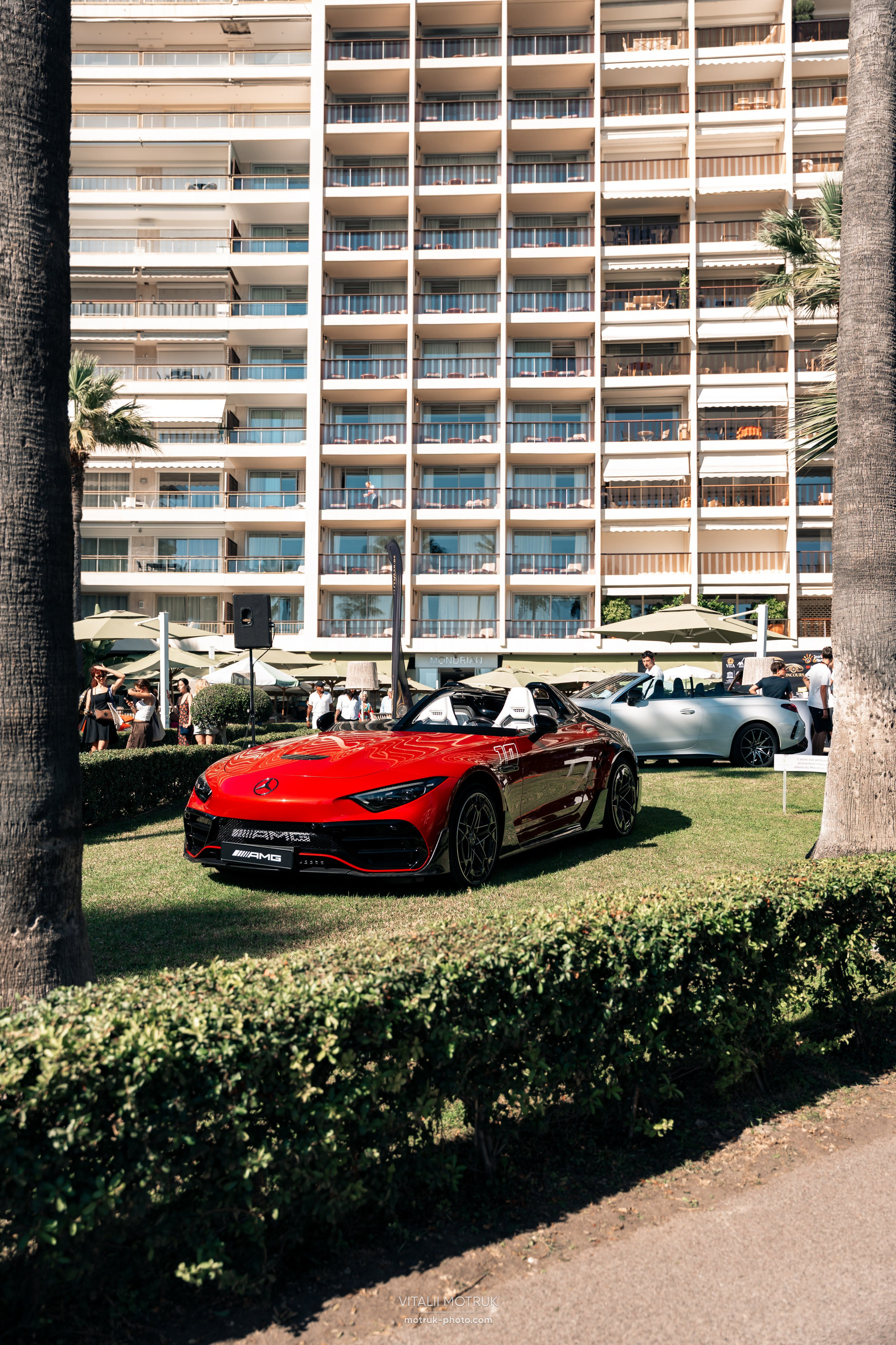 Cannes French Riviera Concours. Photographe de voitures à Paris — Vitalii Motruk