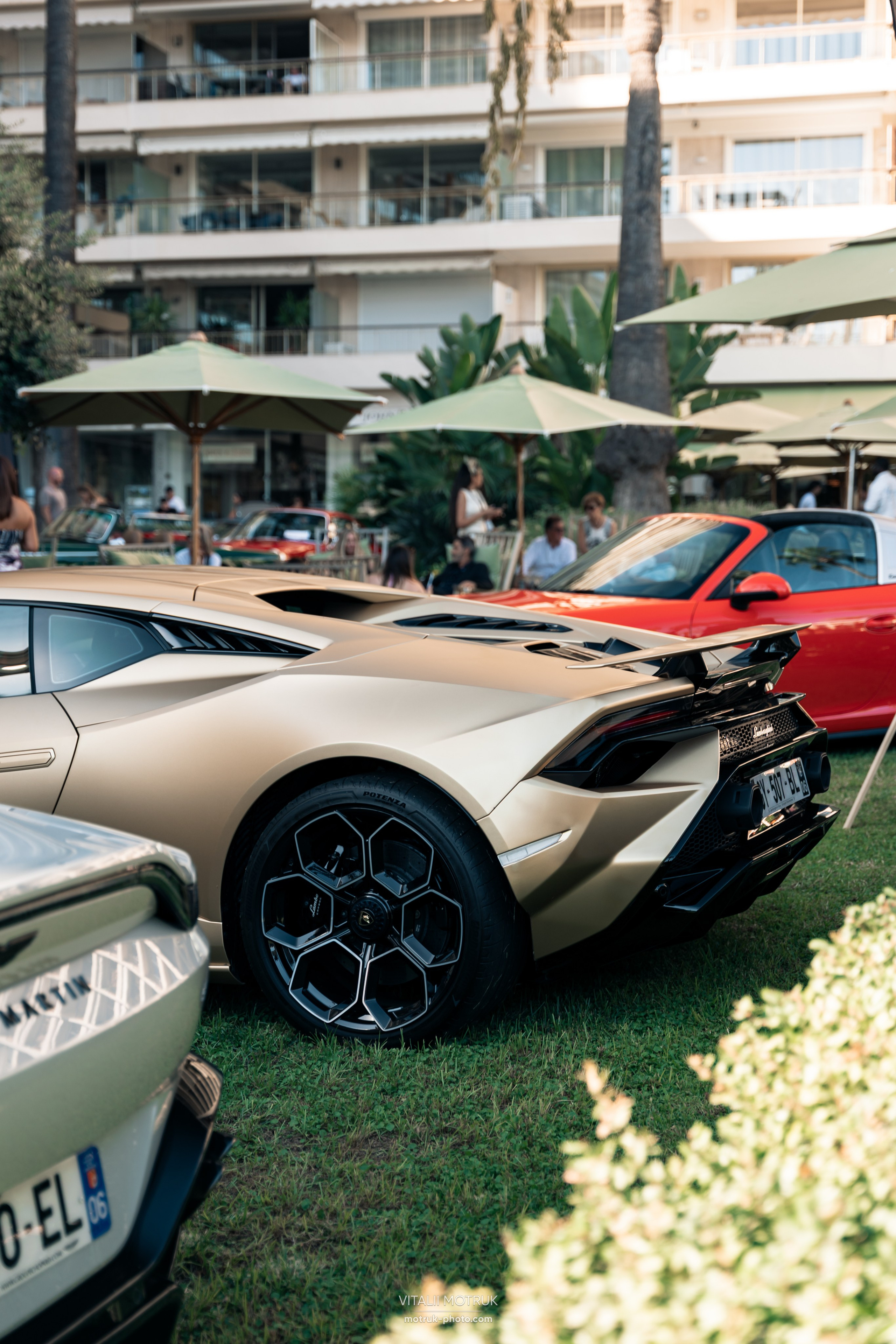 Cannes French Riviera Concours. Photographe de voitures à Paris — Vitalii Motruk