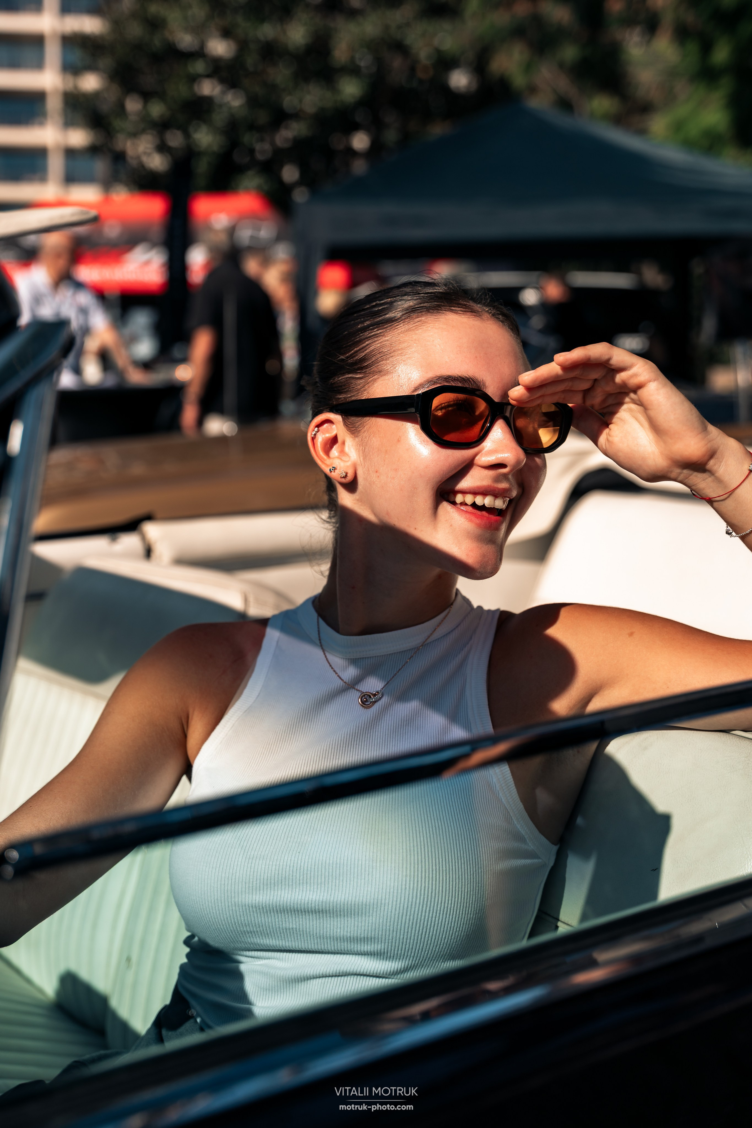 Cannes French Riviera Concours. Photographe de voitures à Paris — Vitalii Motruk
