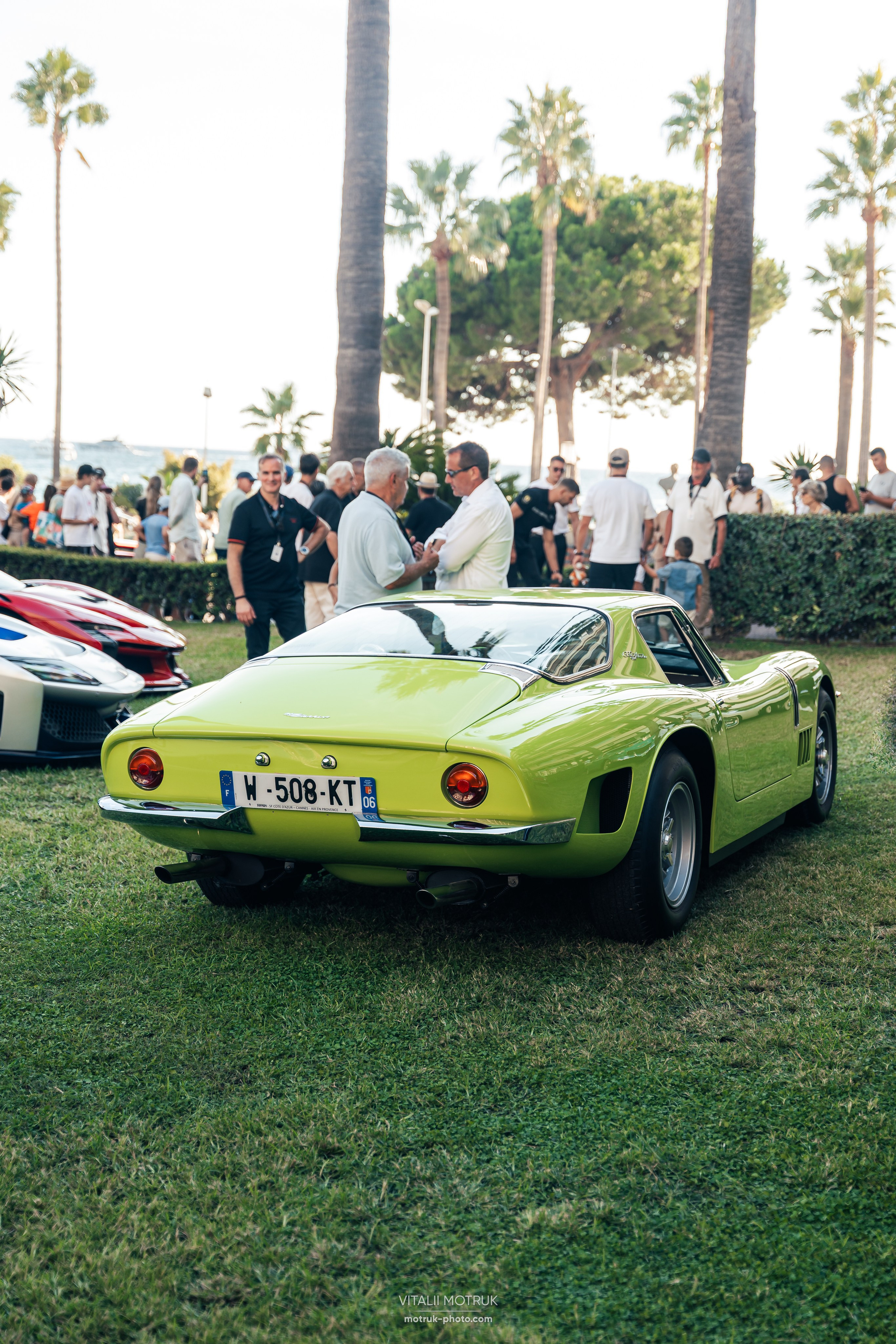Cannes French Riviera Concours. Photographe de voitures à Paris — Vitalii Motruk
