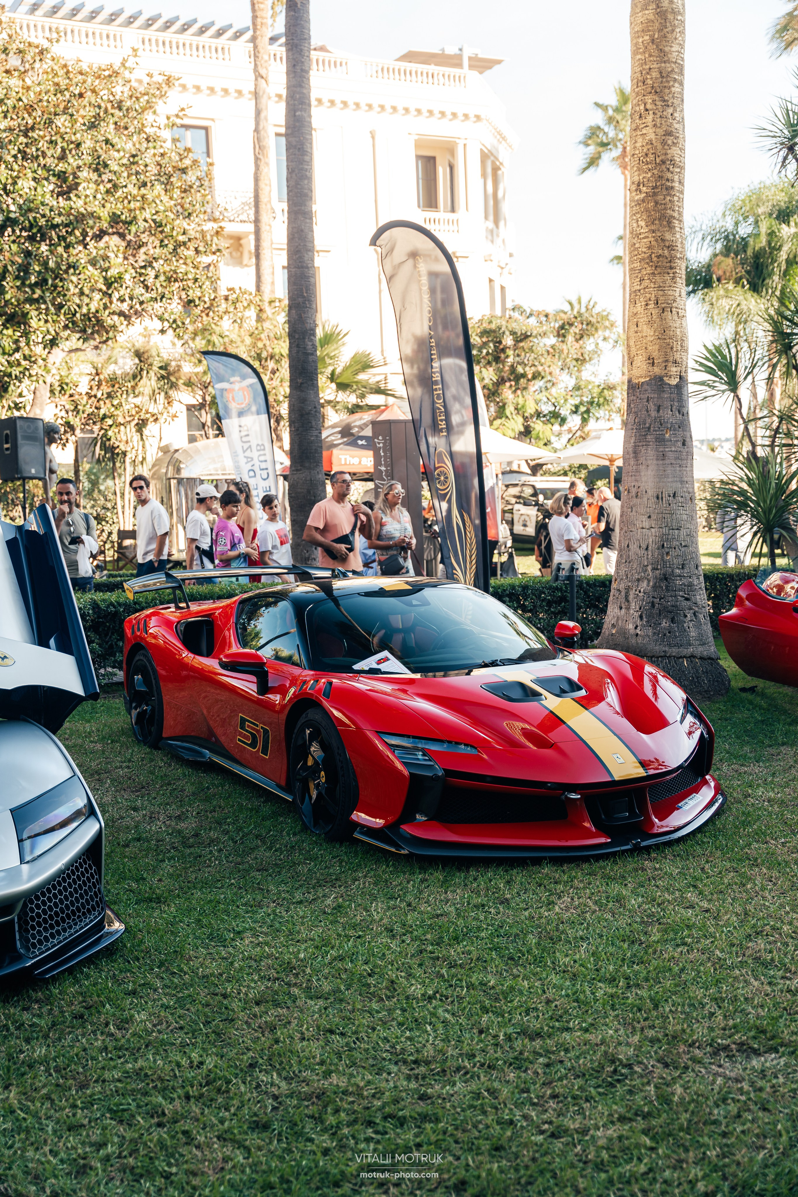 Cannes French Riviera Concours. Photographe de voitures à Paris — Vitalii Motruk