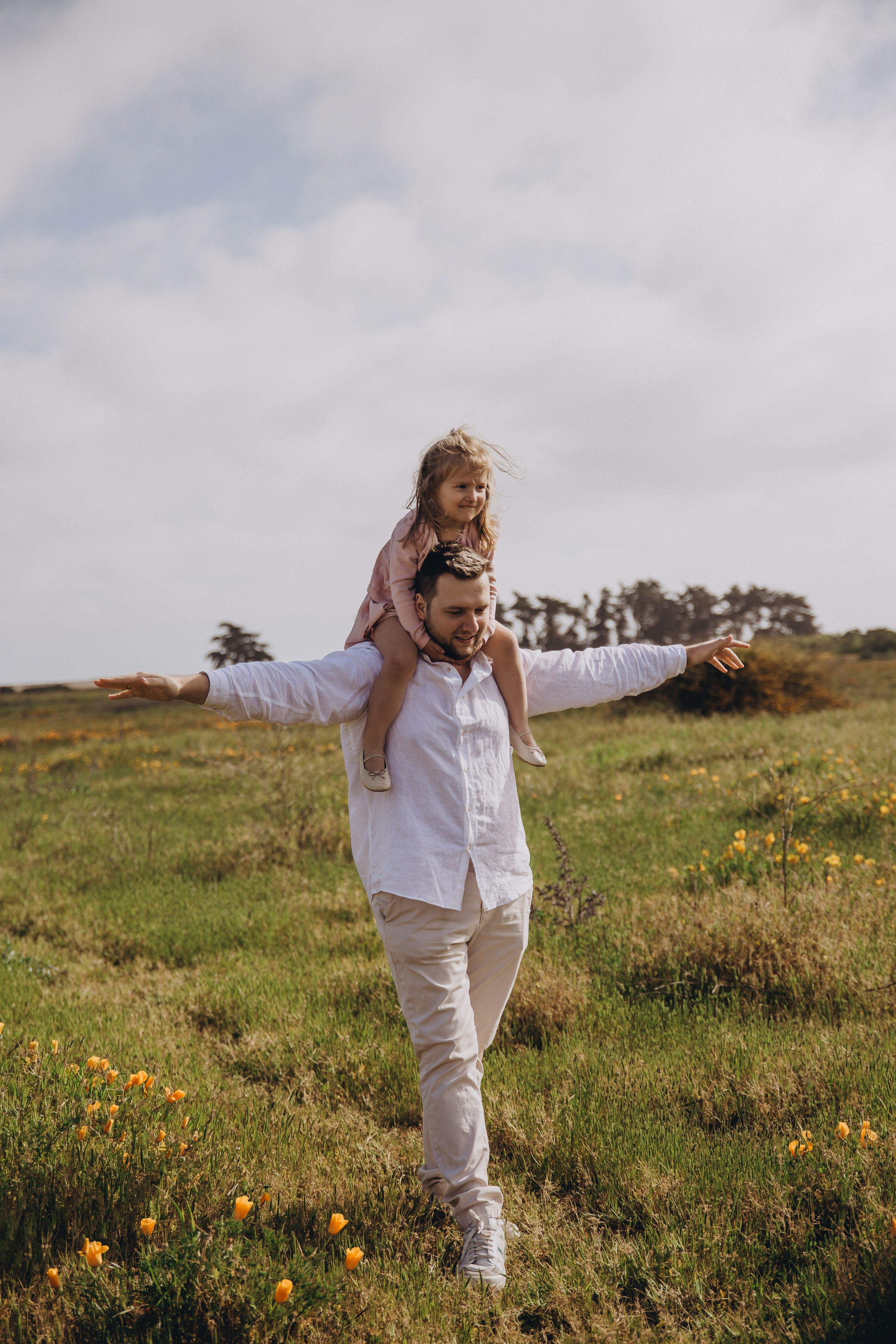 Sesión de fotos familiar en el campo — costa Chilena. Photographer in Santiago, Chile Anna Almazova