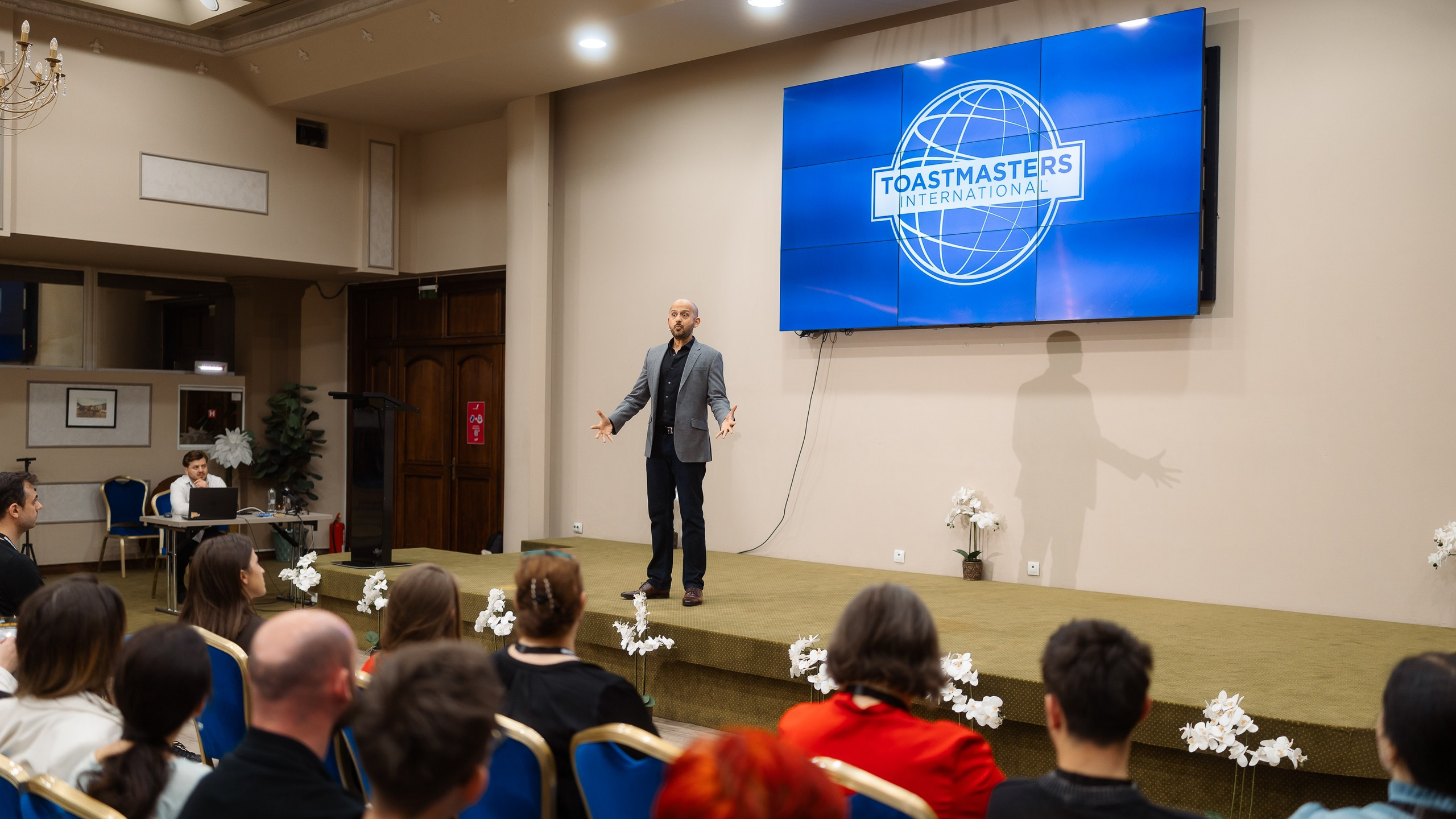 Toastmasters Conference. Marius Ciocan