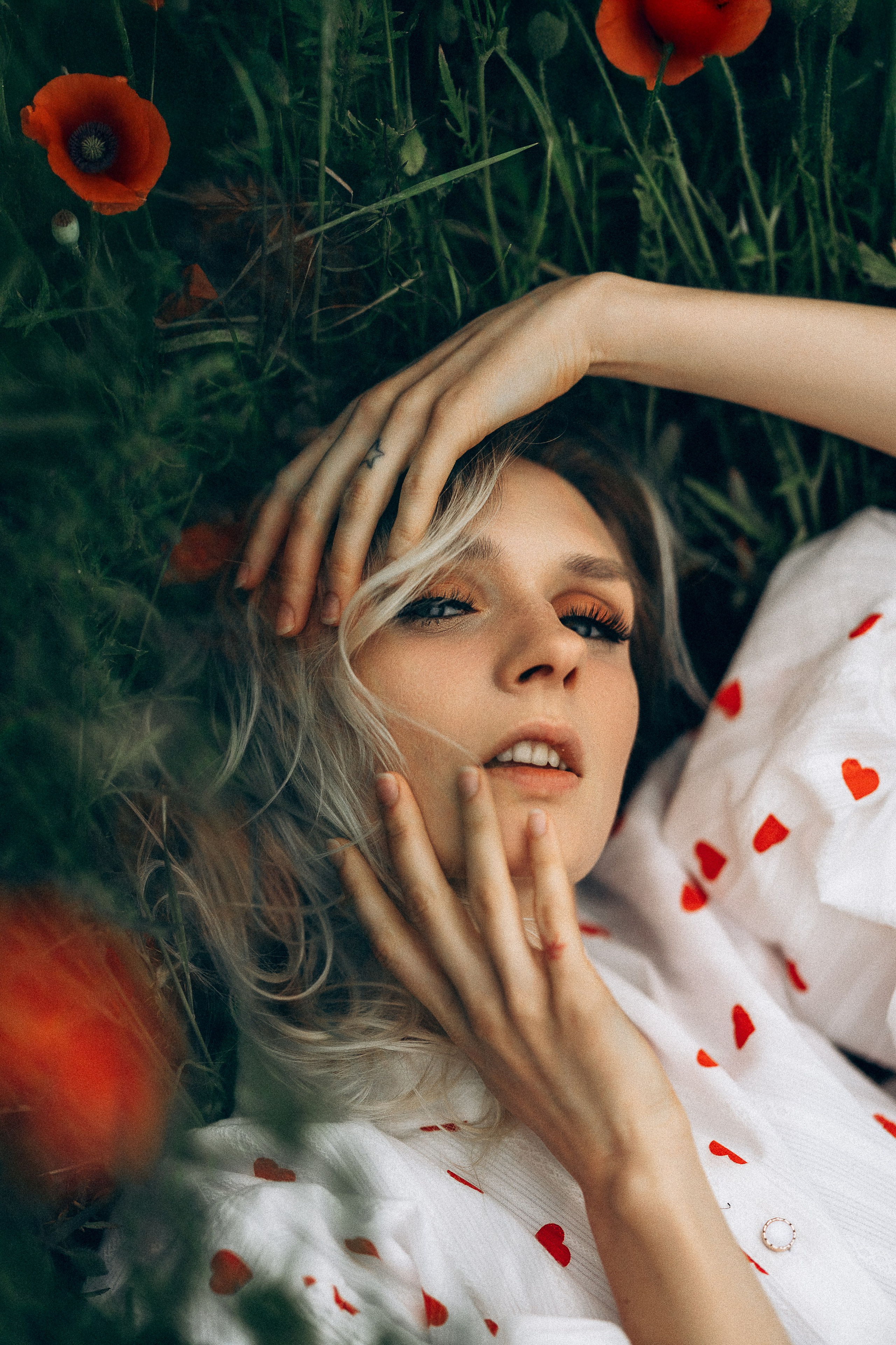 Mohnblumen. Pusteblumen. Familien, Lifestyle und Portrait Fotografin in Trier, Luxembourg