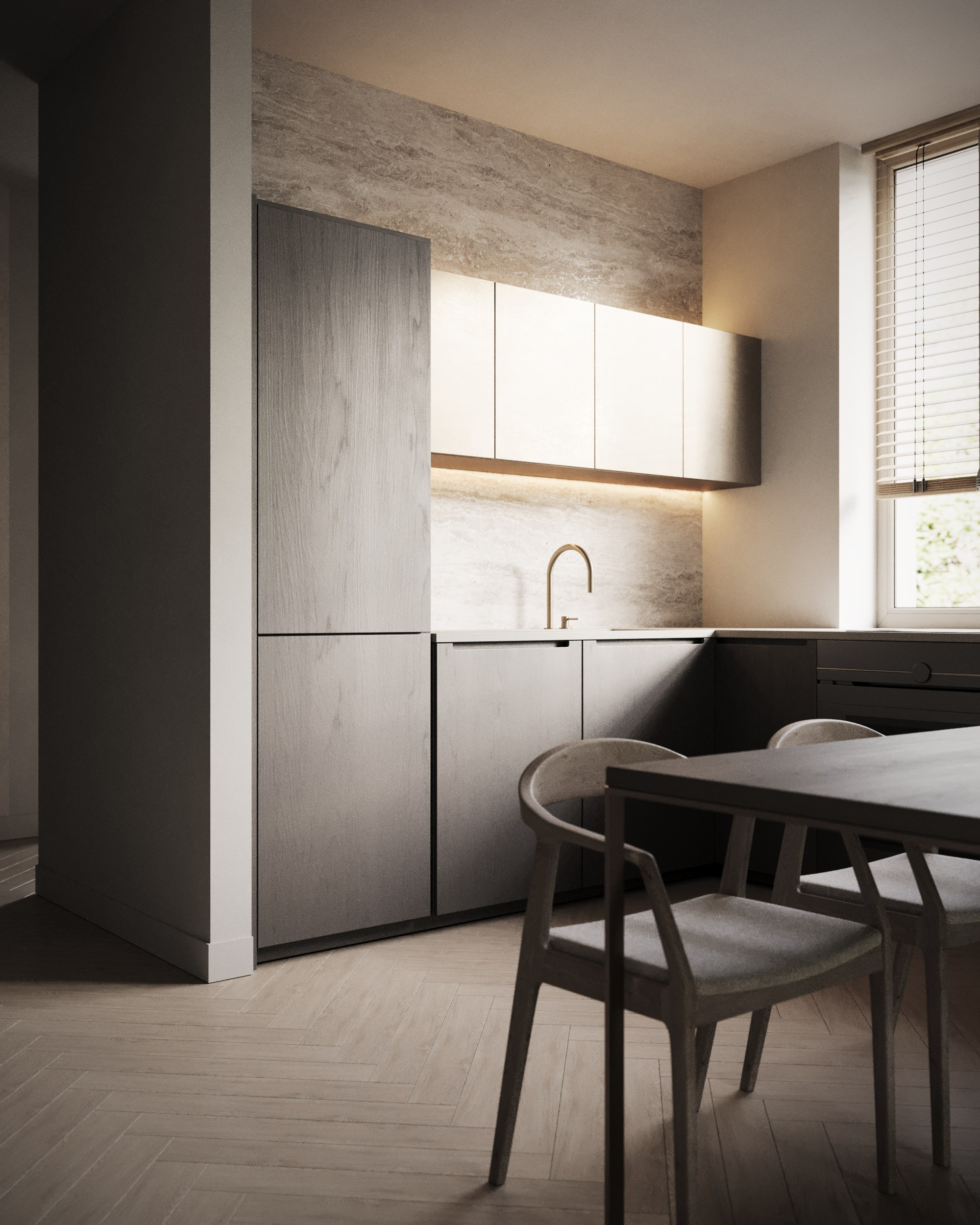 Small house in Lithuania / Interjero Dizainas. Interior designer / visualizer Lisa Oputina