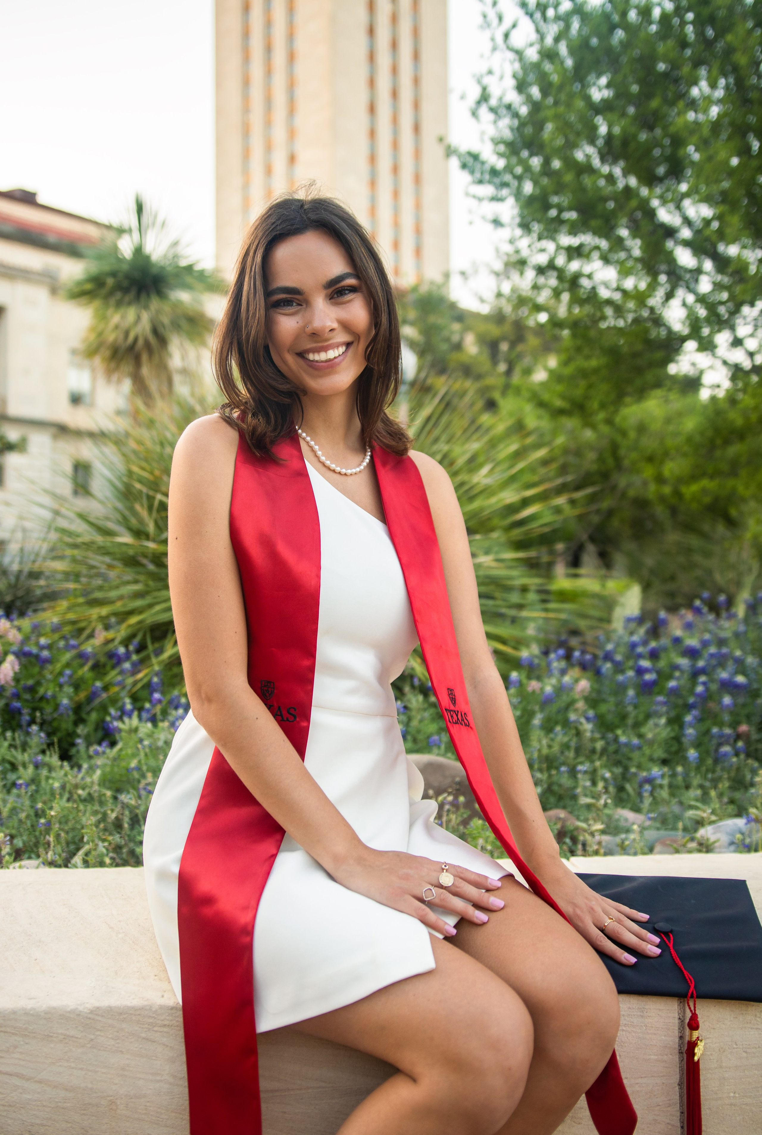 Mia’s senior photoshoot at the University of Texas Austin