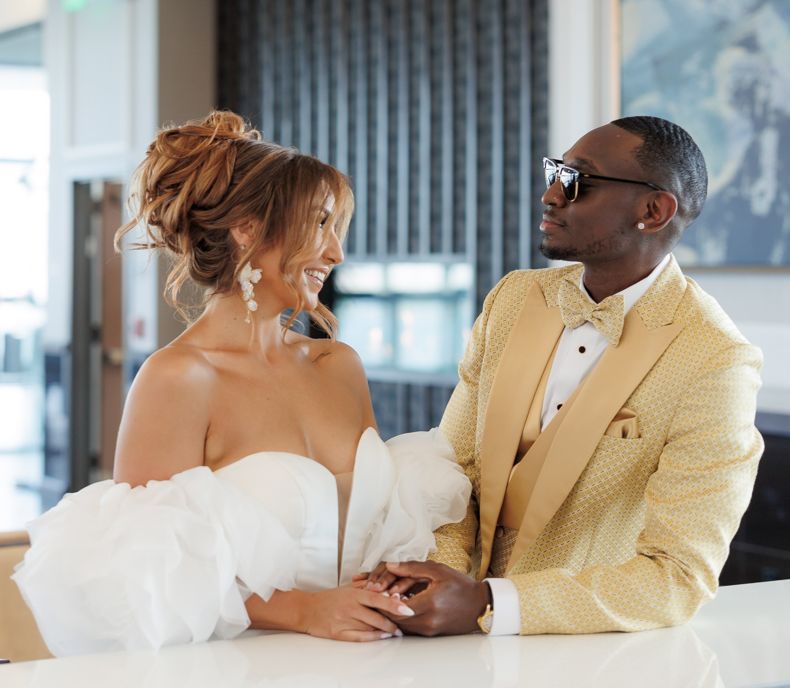 Briana & Kefim, Maritime Pars, Jersey City, NJ. Luxury Wedding Photography and Cinematography