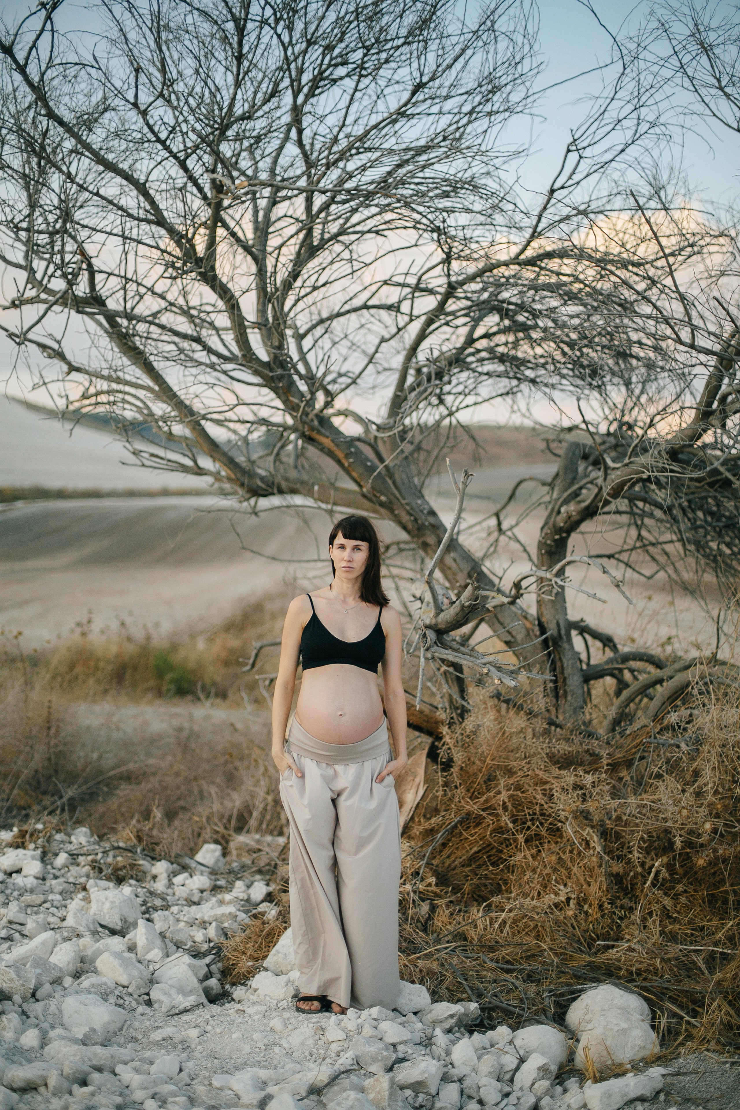 Kiryat Tivon field. Family photographer in Israel