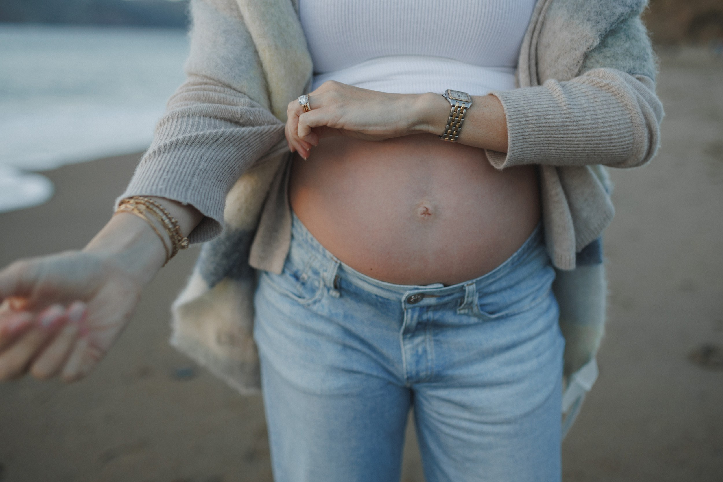 Baker Beach Maternity Session. Maternity, newborn photographer in the Bay Area|Iryna Rakivnenko