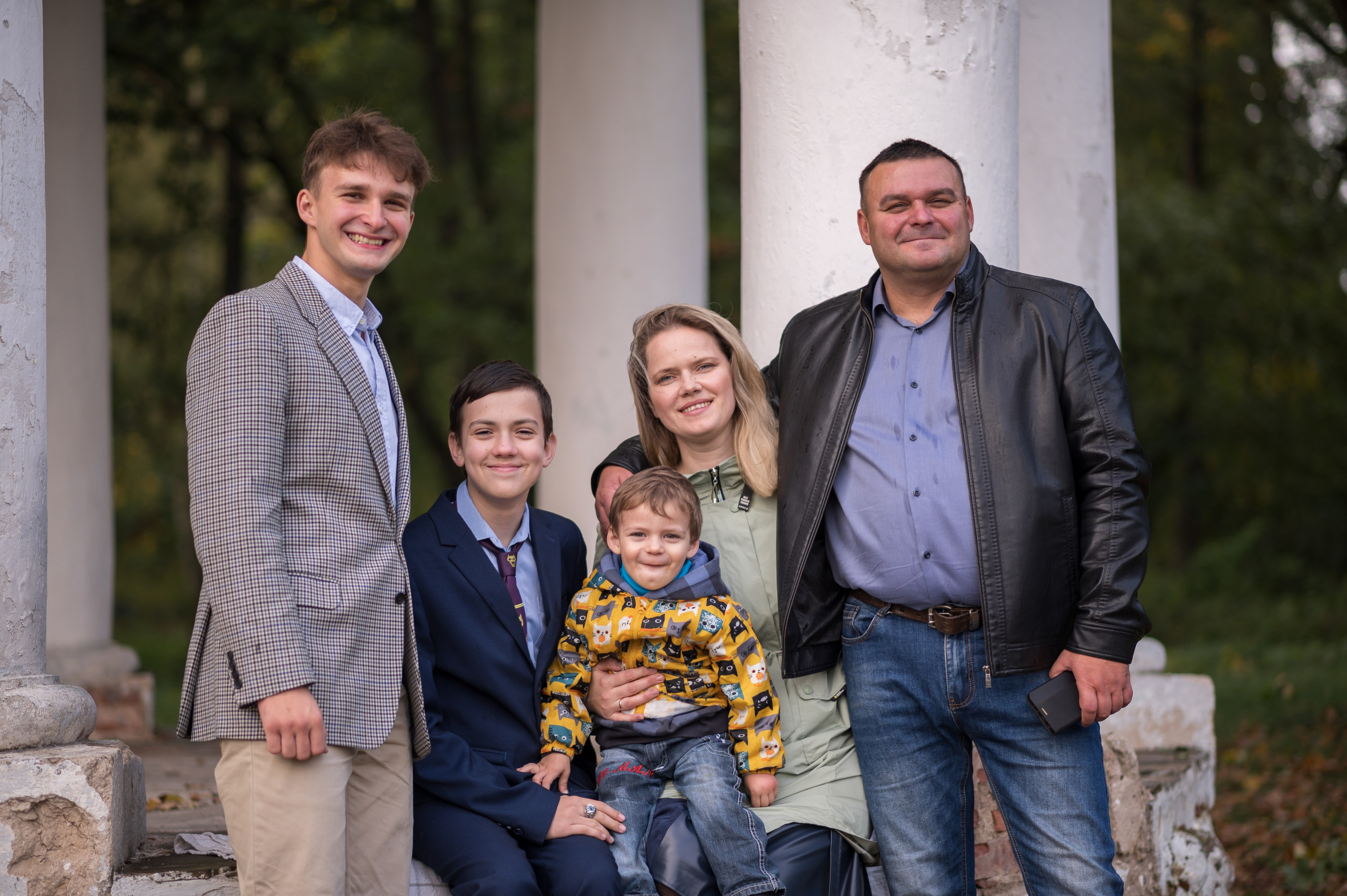 Большие семьи. Семейный и детский фотограф в Минске Надежда Савицкая