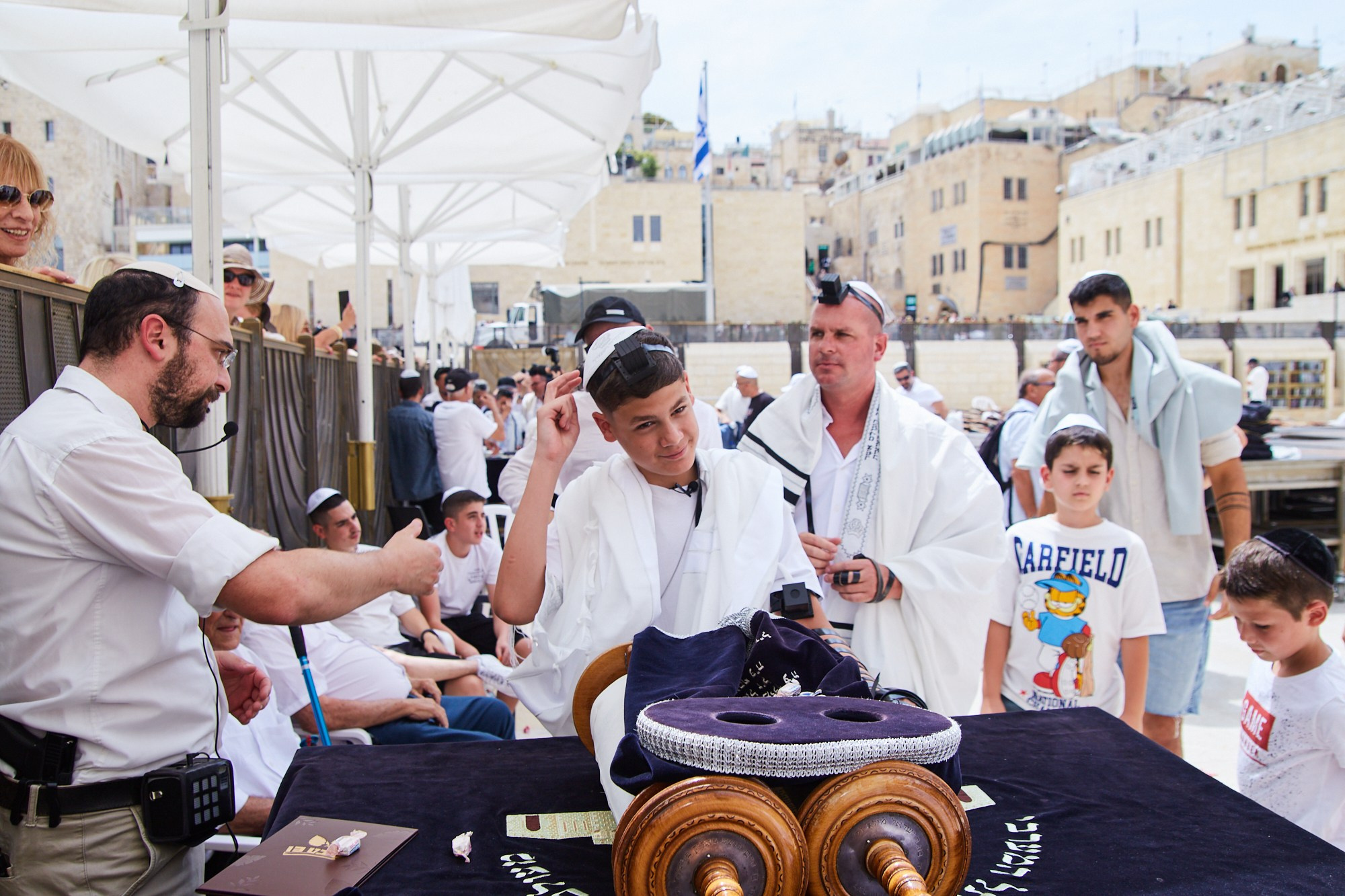 Бар-мицва на Котеле 2. Портретный и репортажный фотограф в Израиле Рома Бирман