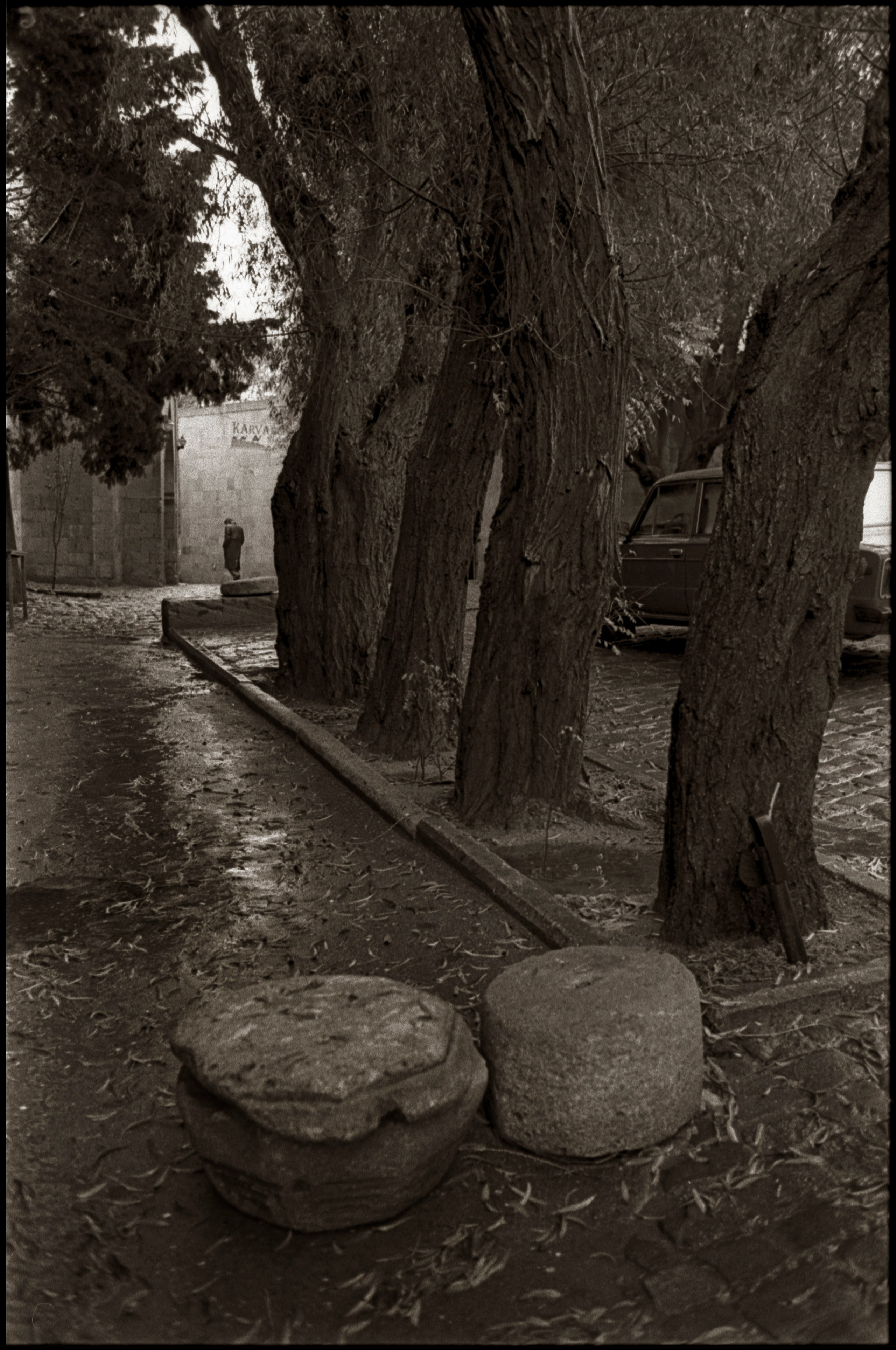 Bad weather.   Baku, 1999