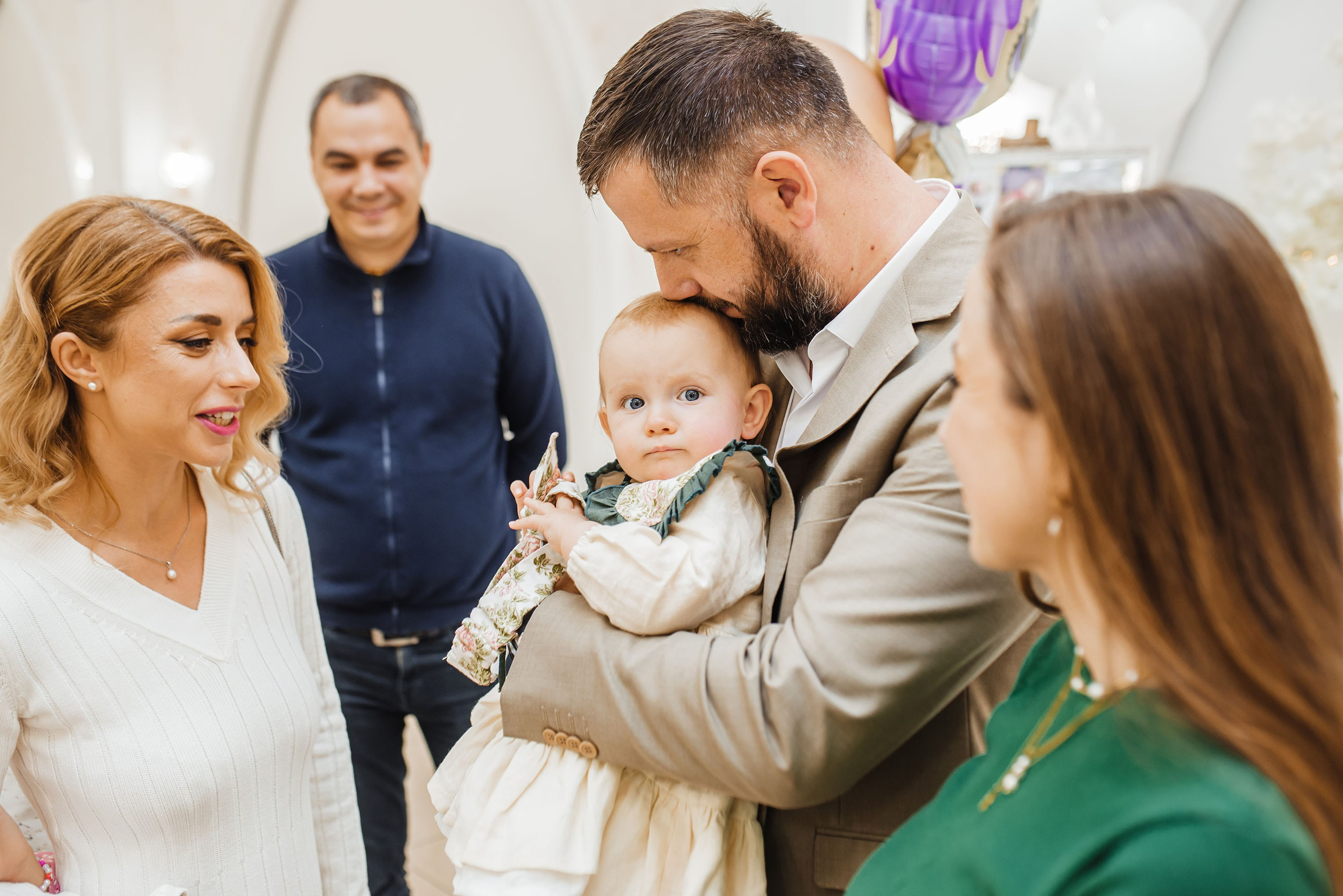 Сімейна фотосесія. 1 рочок Анастасії. Весільний та портретний фотограф Кизим Арсен