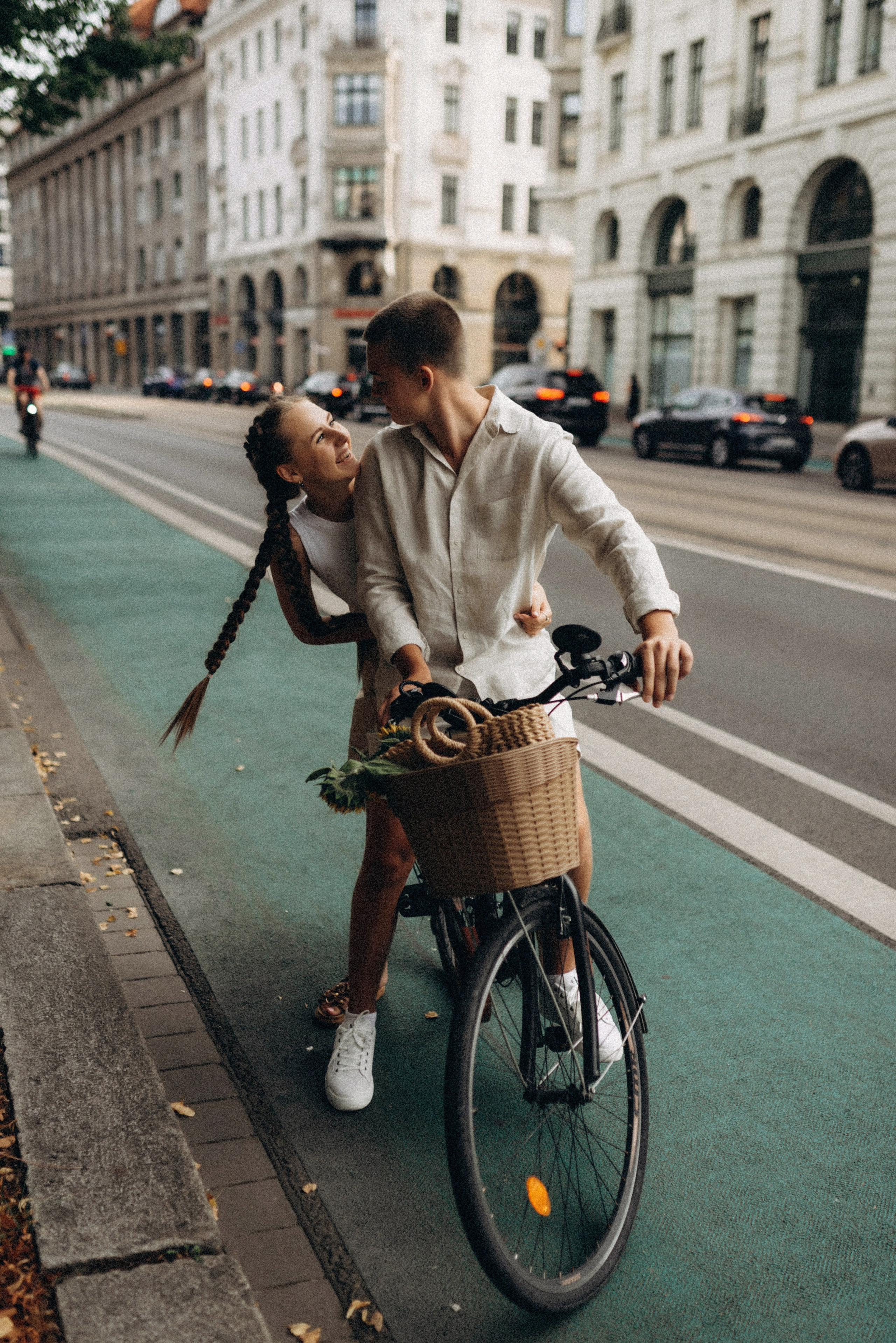 Fahrradliebe. Семейный фотограф Лейпциг, Германия