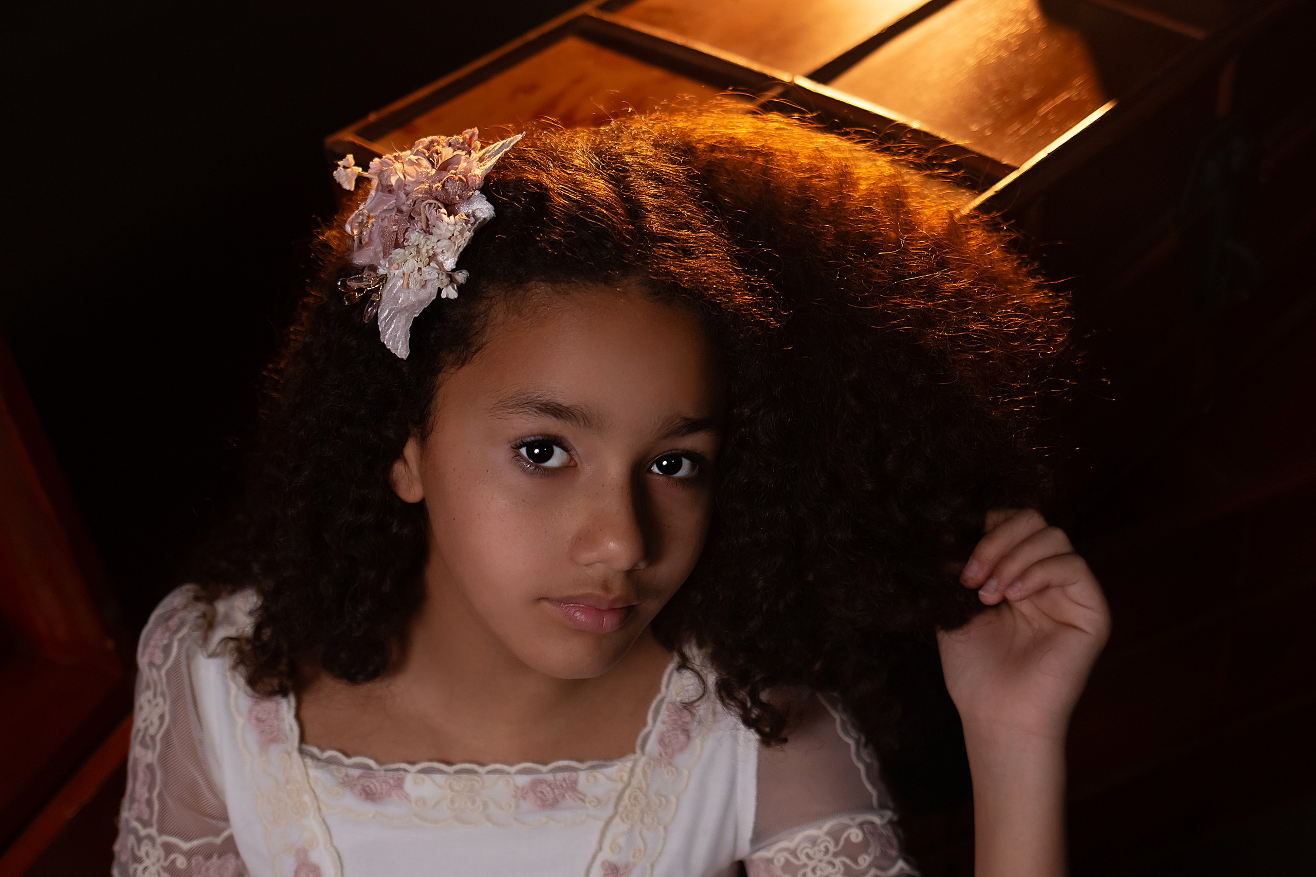 Comunión en el estudio. Профессиональный фотограф в Испании