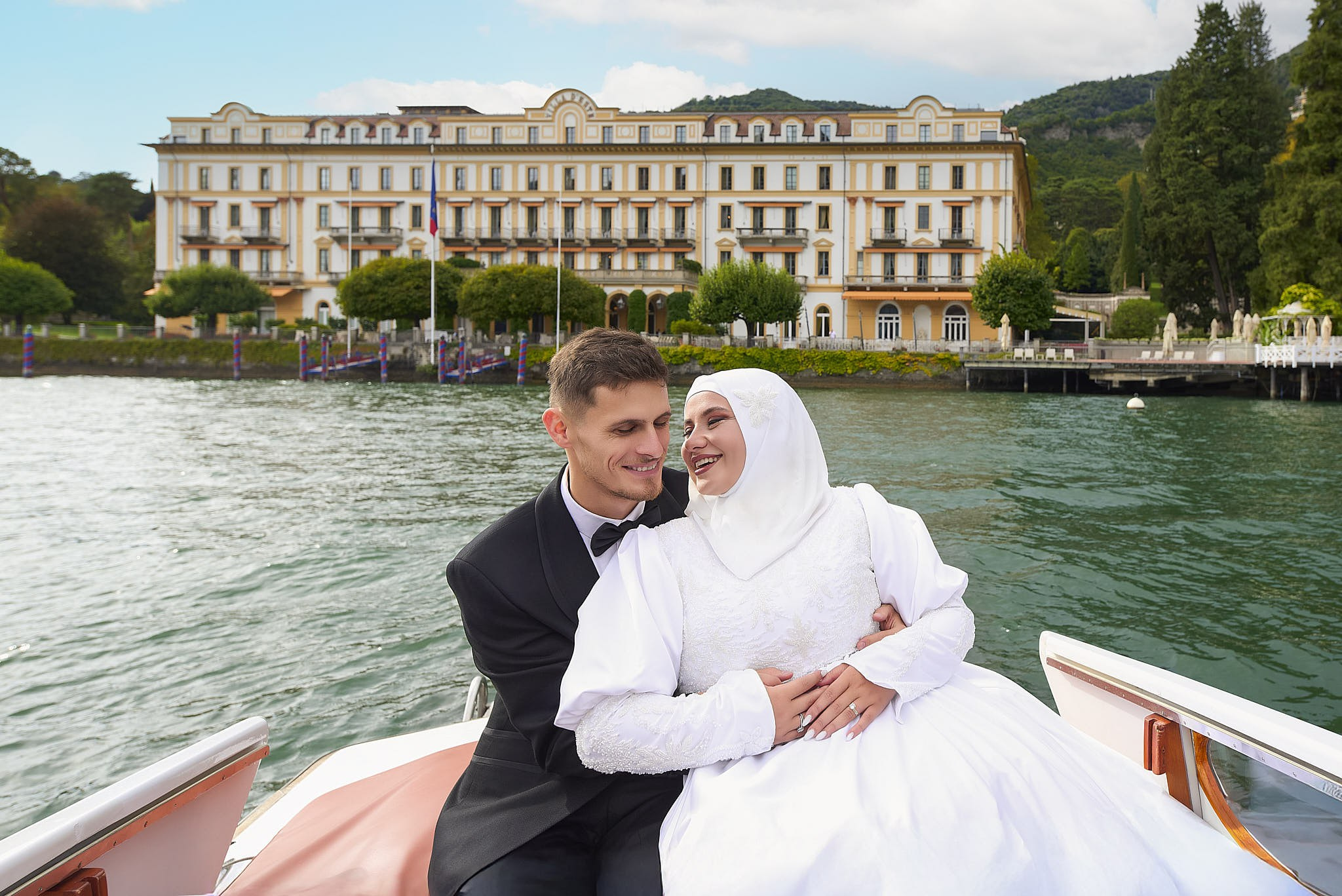 Jasmina & Vale. Fotografo matrimonio Lago di Como Ferrari Media Production