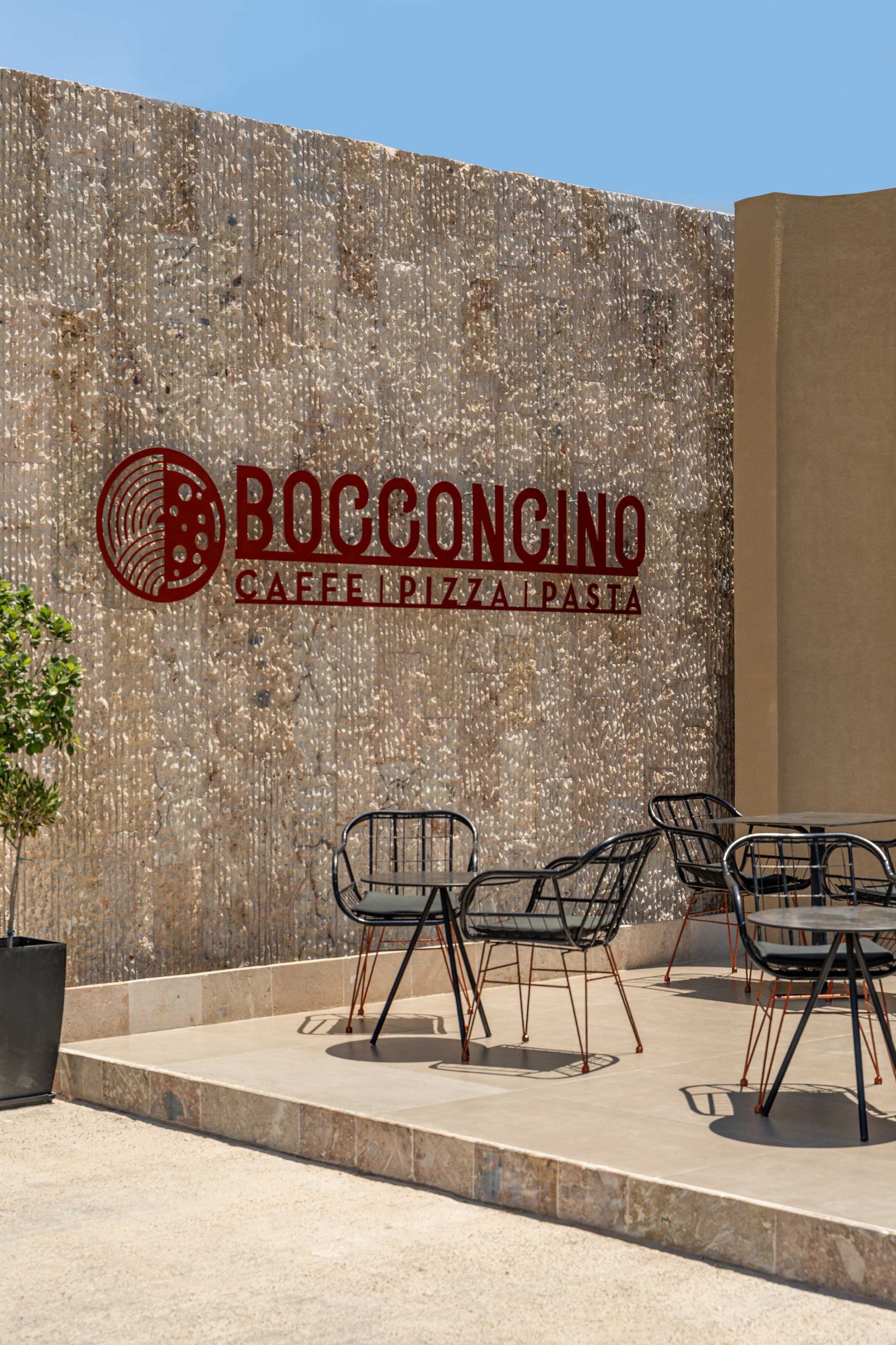 Restaurant Branding & Interiors ~ Bocconcino Rhodes. Hotel Photographer Greece | George Katsaelis | sketch.gr