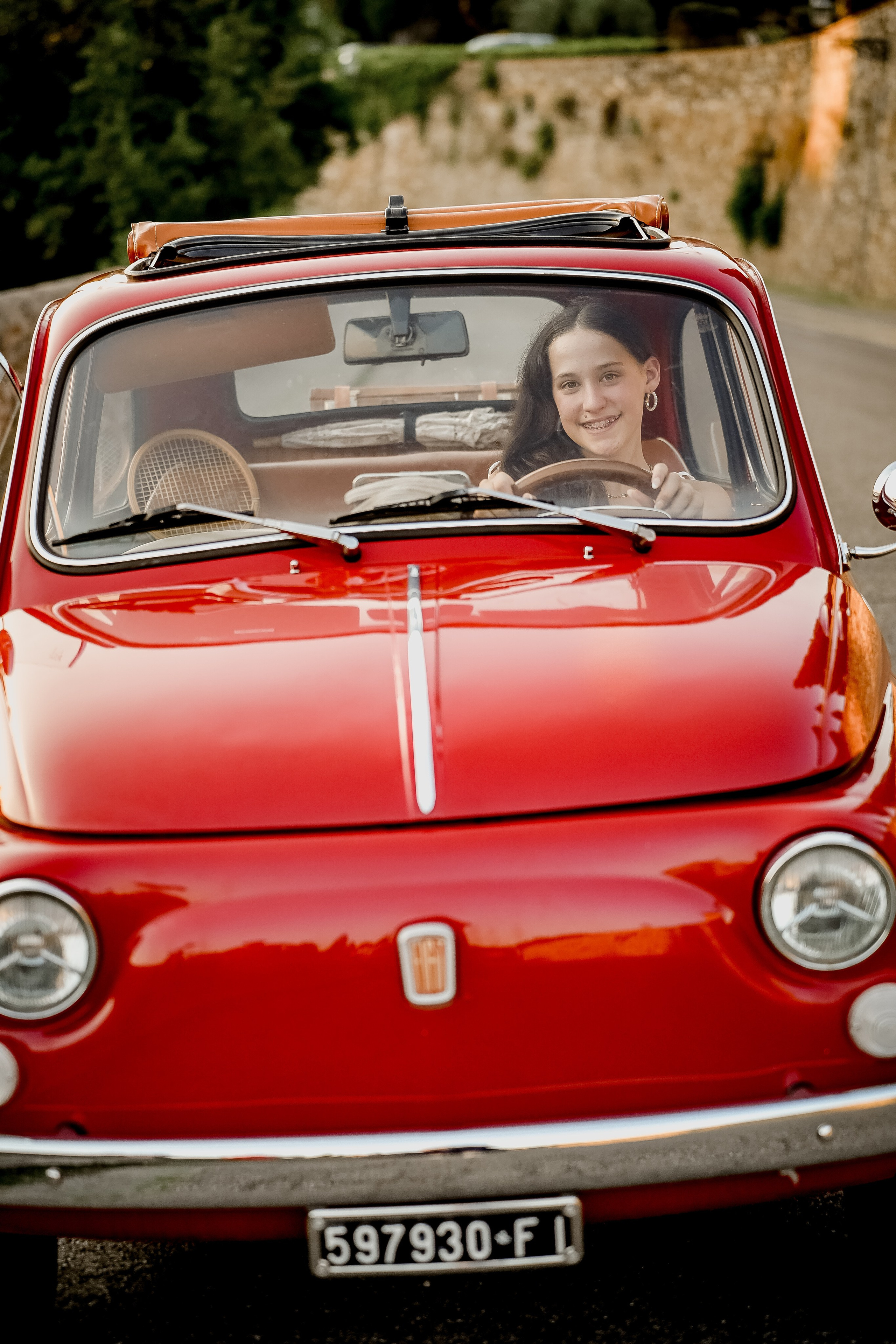 Fiat 500. Stefano Passerini Editorial Wedding Photographer in Italy