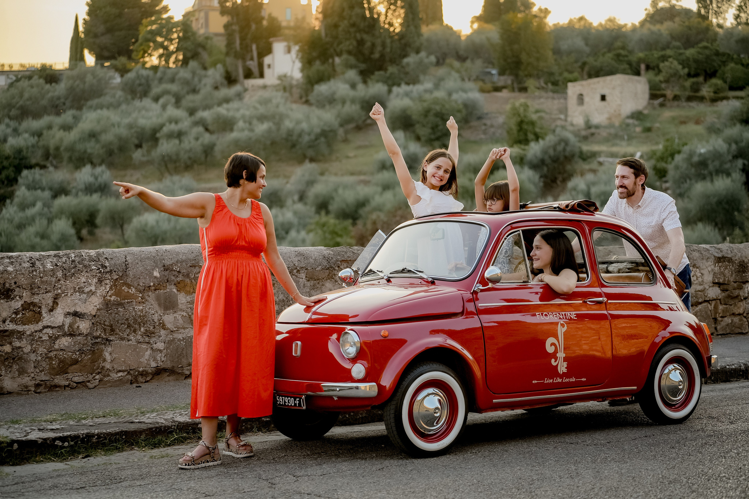 Fiat 500. Stefano Passerini Editorial Wedding Photographer in Italy