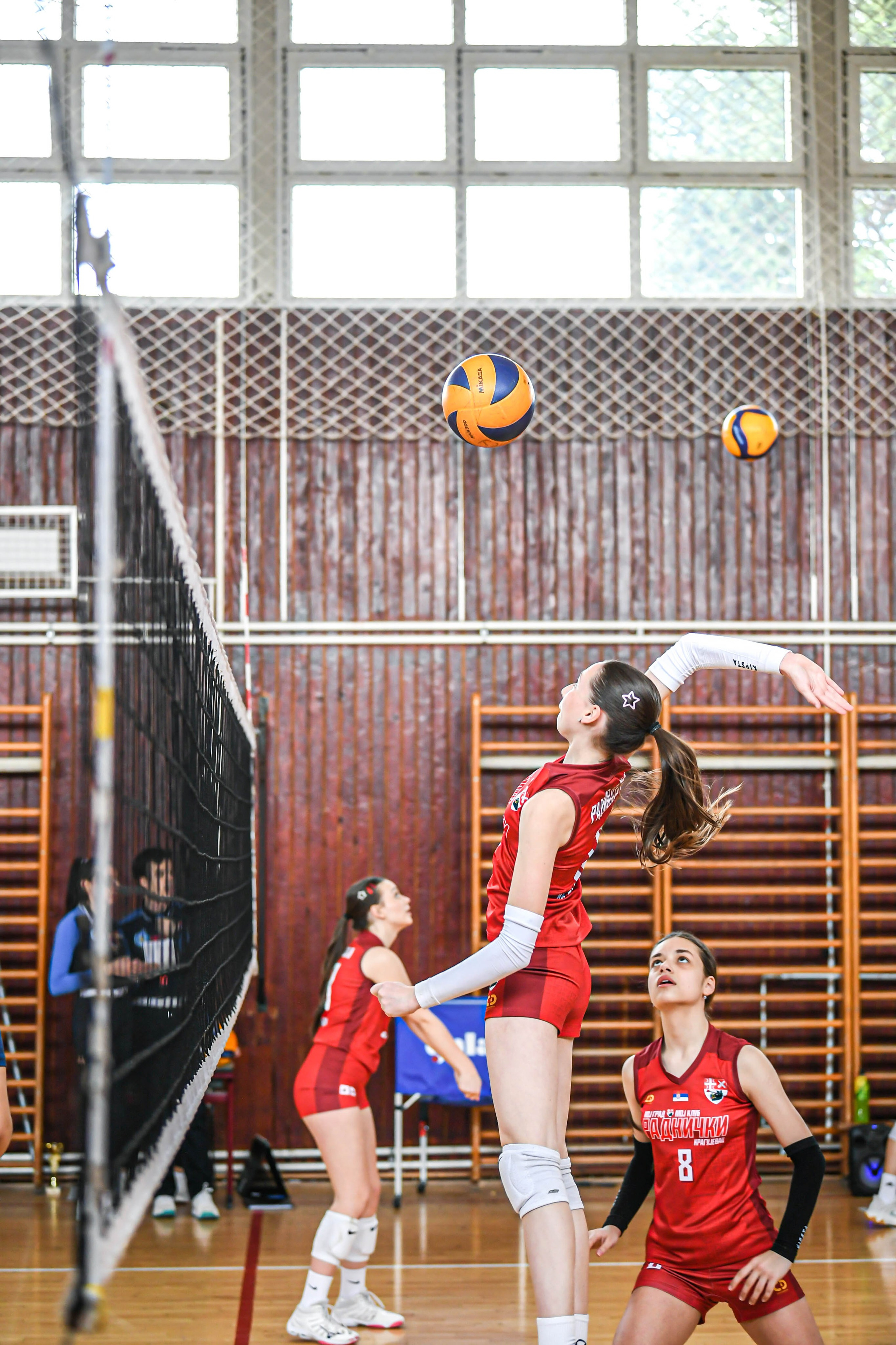 Odbojka 22.03.  Radnicki KG — BlockVolley JAG. Foto Simic Jagodina