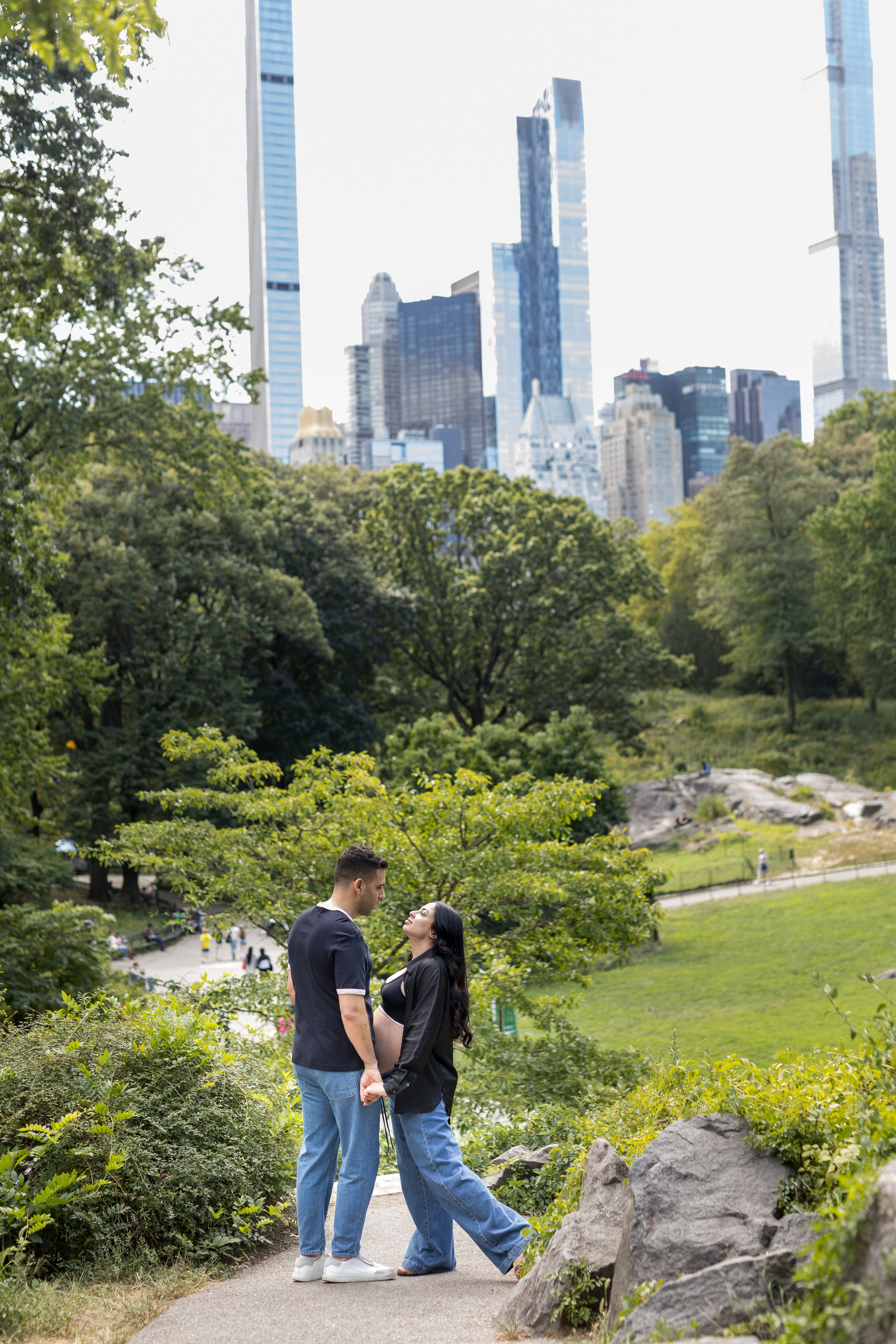 Waiting for You, Central Park. Family, lifestyle, and commercial photography in New York and New Jersey