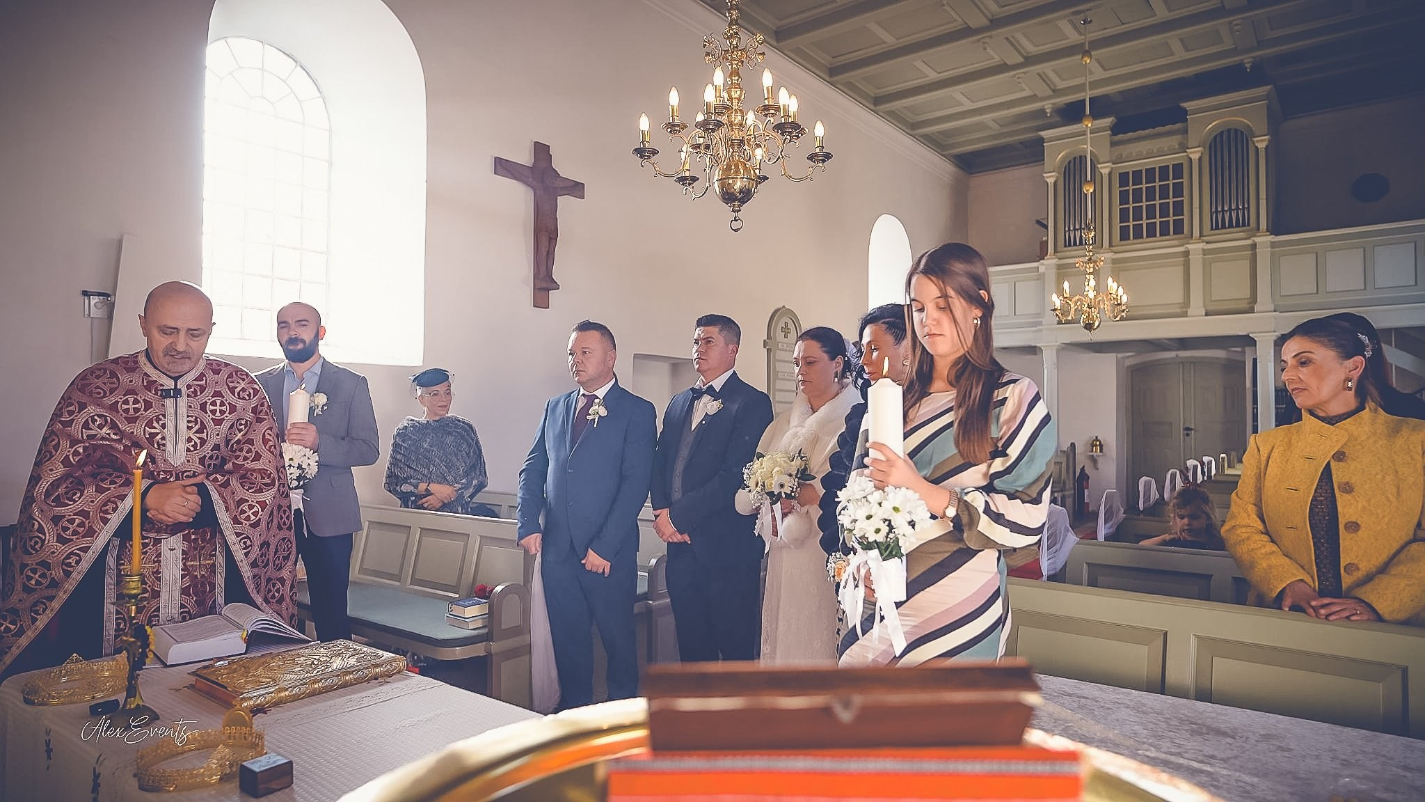 Vasile si Alina - Cununia religioasa Hadsted. Alex Events Photographer / Videographer in Denmark Horsens, Vejle, Odense, Aarhus. Wedding, Baptism, Photo Studio