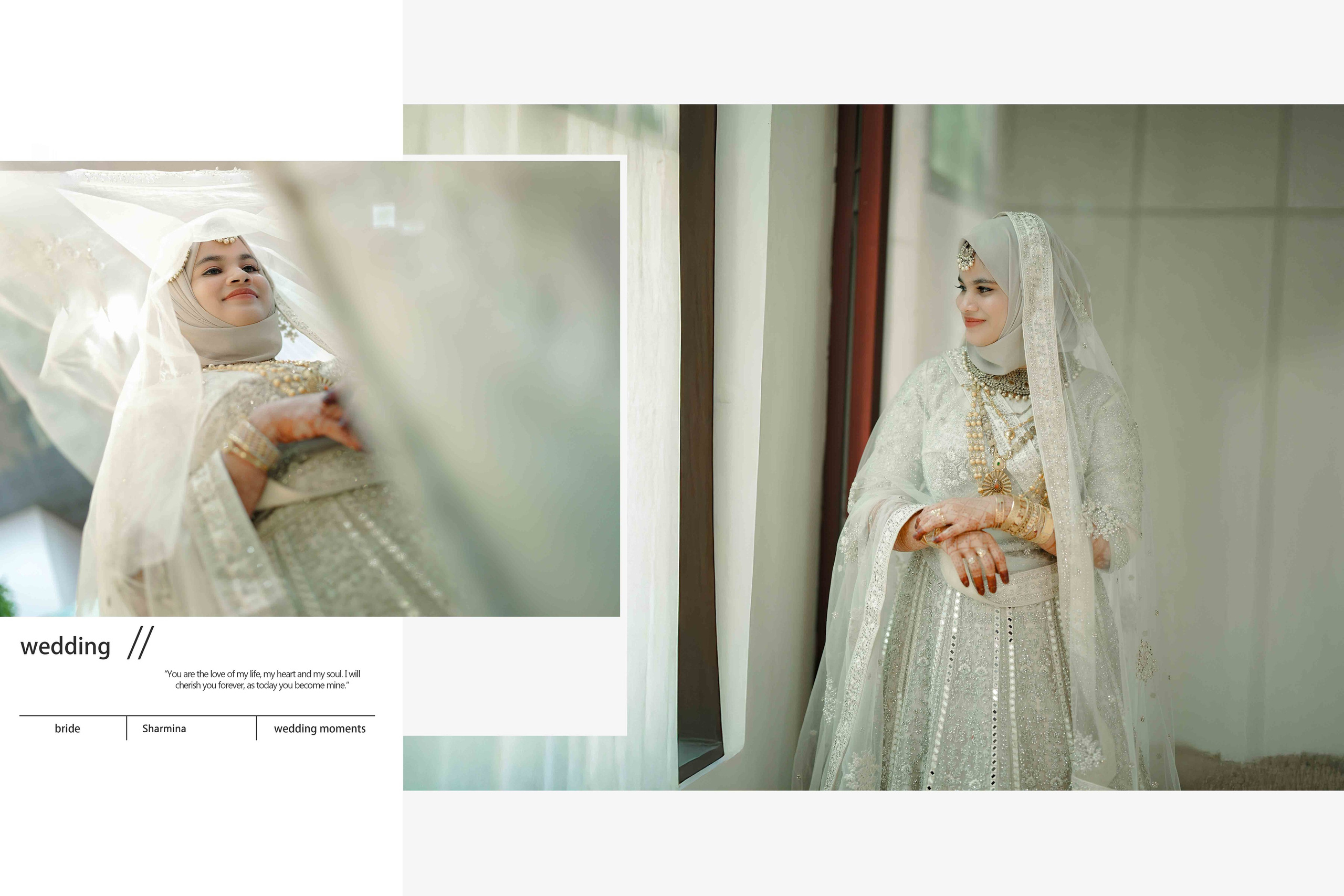 WEDDING ALBUM SHOWCASE. NTURE WEDDING